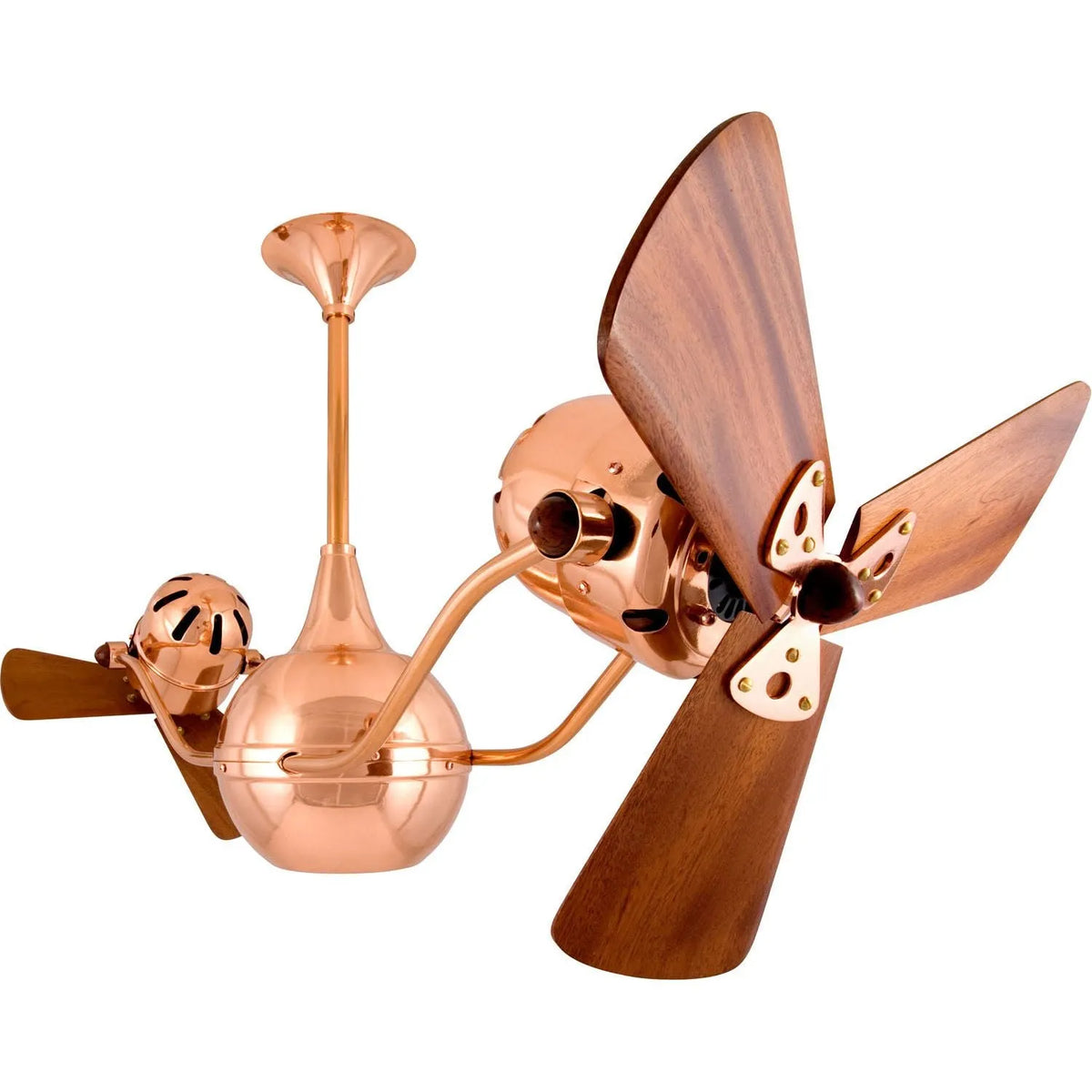 Matthews Fan Company - VB-CP-WD - 42"Ceiling Fan - Vent-Bettina - Polished Copper