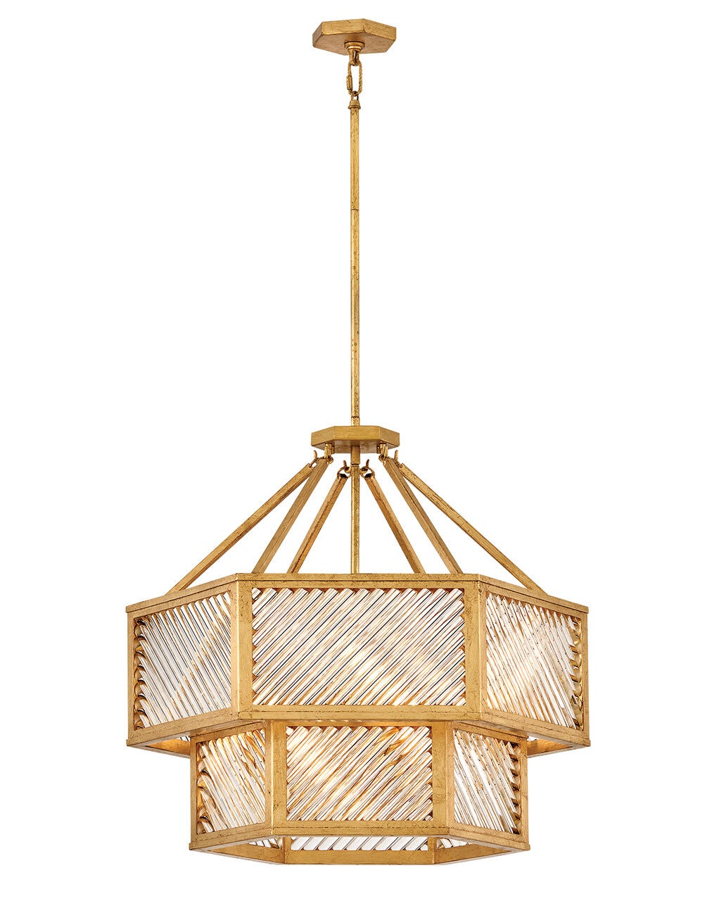 Hinkley Canada - 47464DA - LED Chandelier - Sura - Distressed Brass