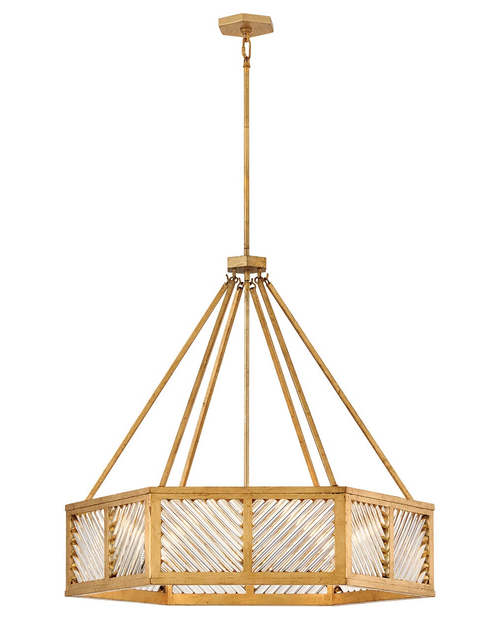 Hinkley Canada - 47466DA - LED Chandelier - Sura - Distressed Brass