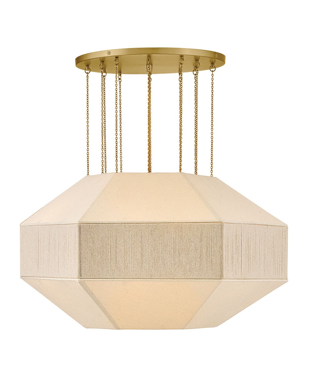 Hinkley Canada - 47495LCB - LED Chandelier - Lyla - Lacquered Brass