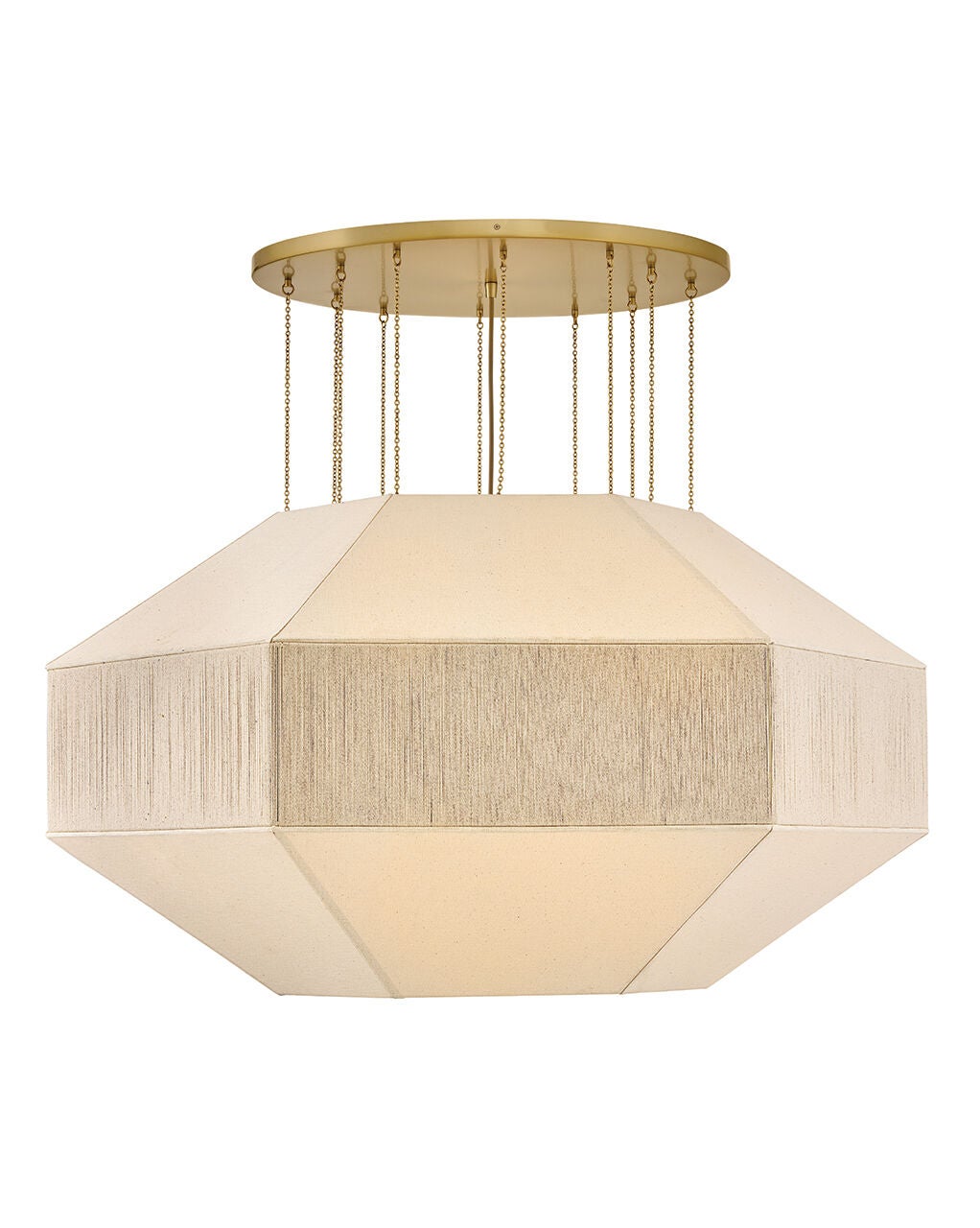 Hinkley Canada - 47498LCB - LED Chandelier - Lyla - Lacquered Brass