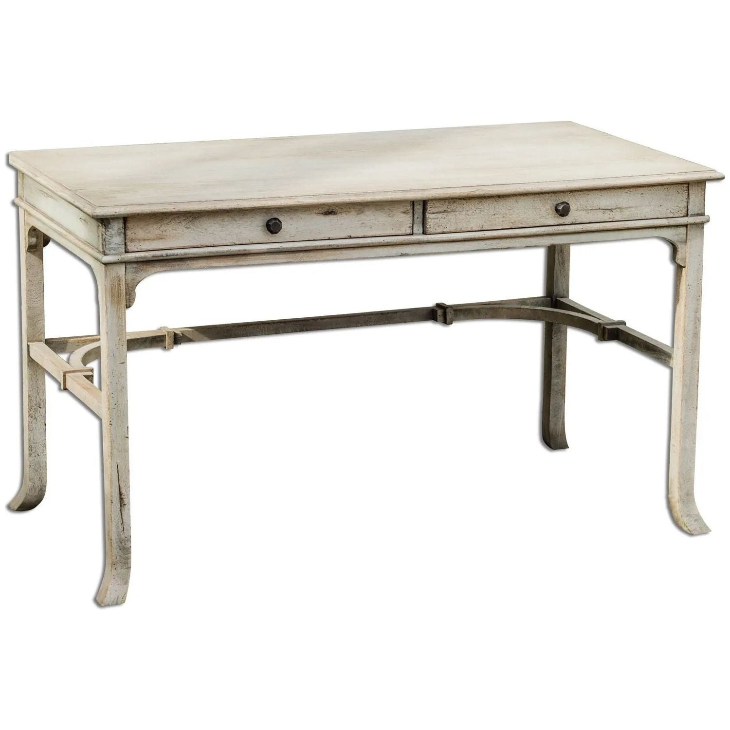 Uttermost - 25602 - Desk - Bridgely - Aged White