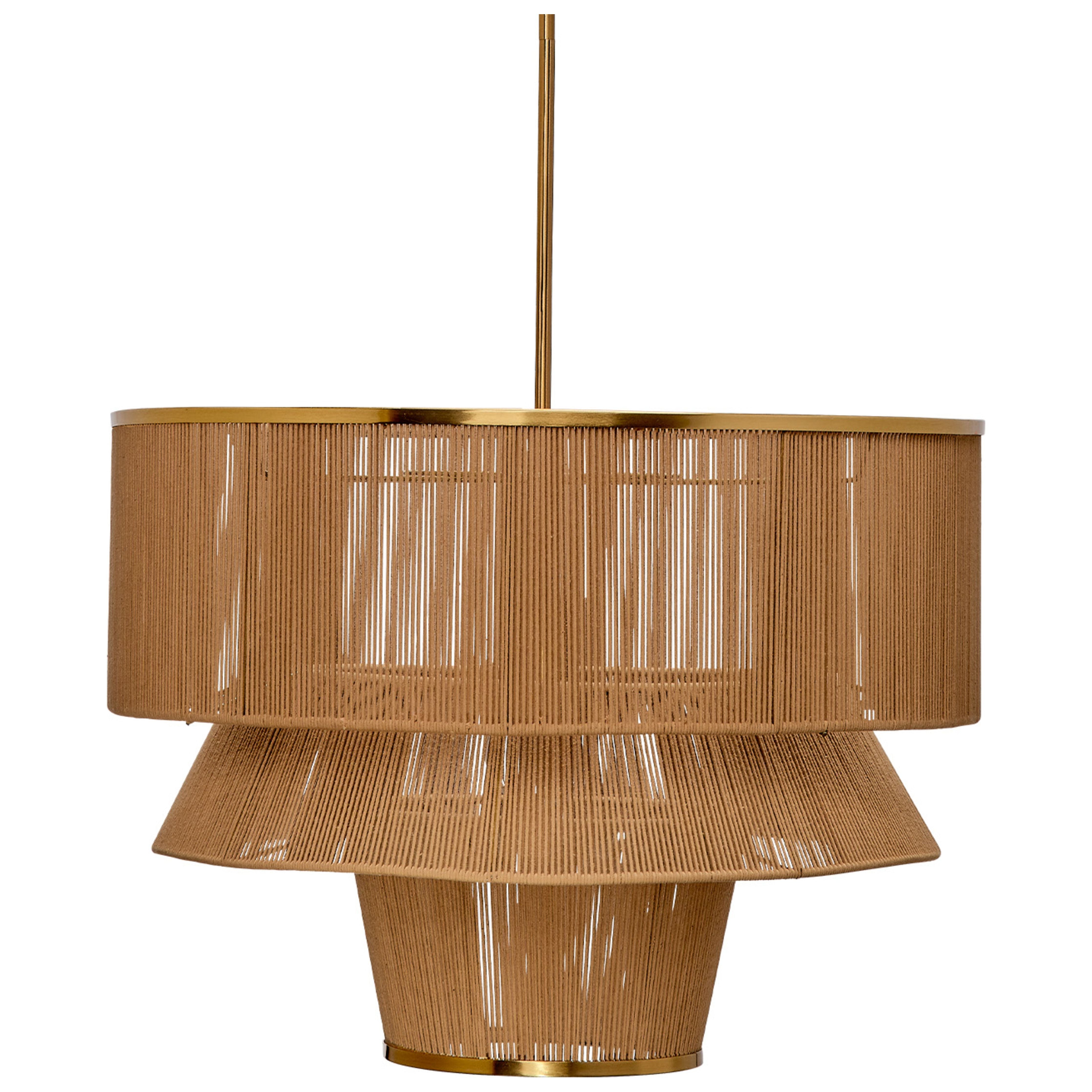 Jamie Young Company - 5DIME-CHNA - Dimension Chandelier - Dimension - Natural