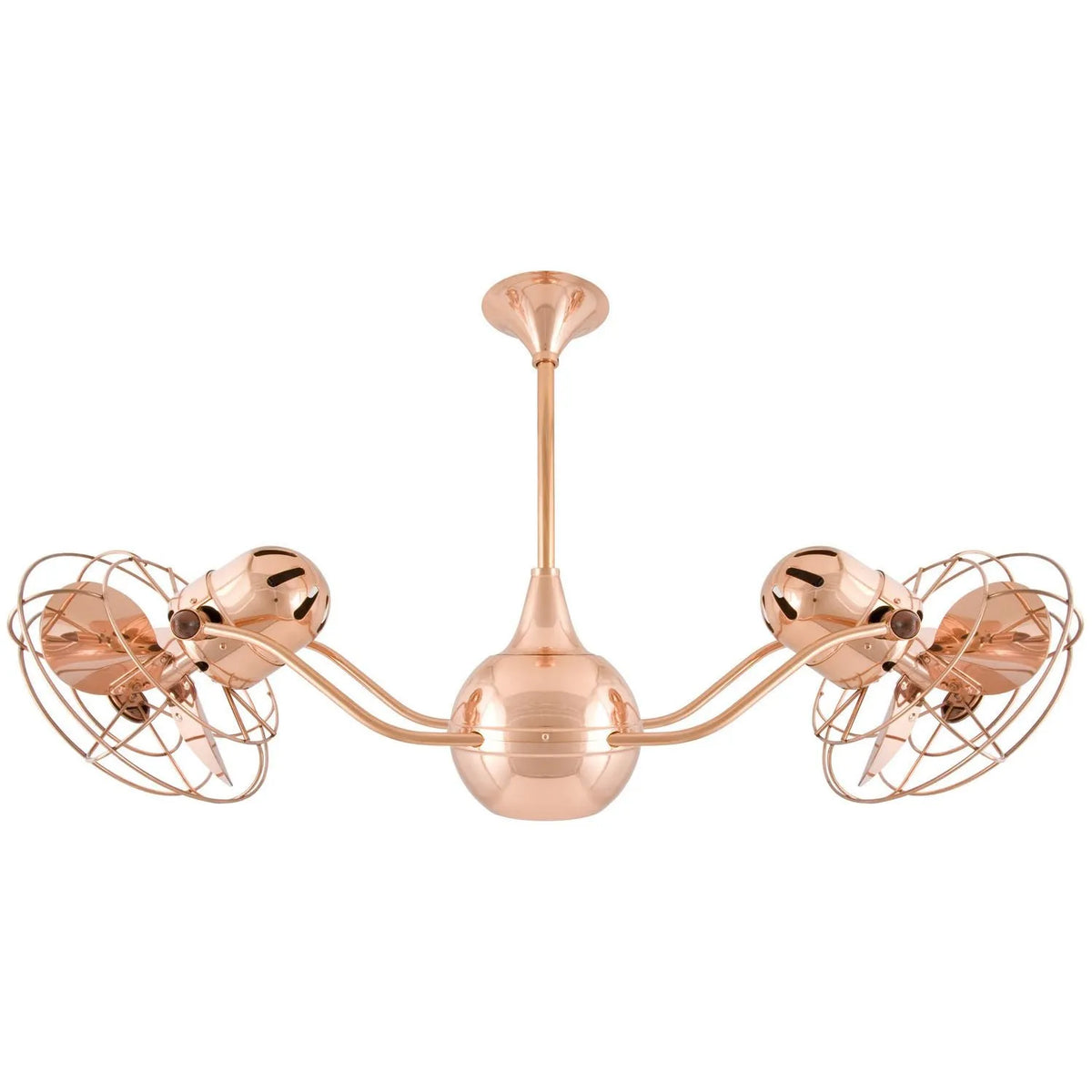 Matthews Fan Company - VB-CP-MTL - 42"Ceiling Fan - Vent-Bettina - Polished Copper