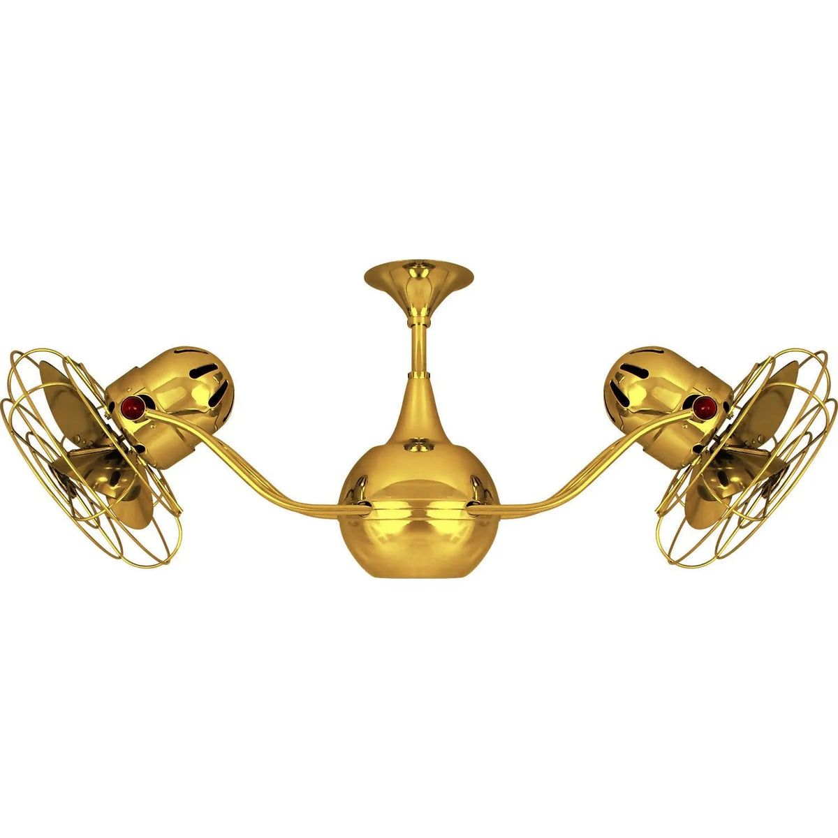 Matthews Fan Company - VB-GOLD-MTL - 42"Ceiling Fan - Vent-Bettina - Gold