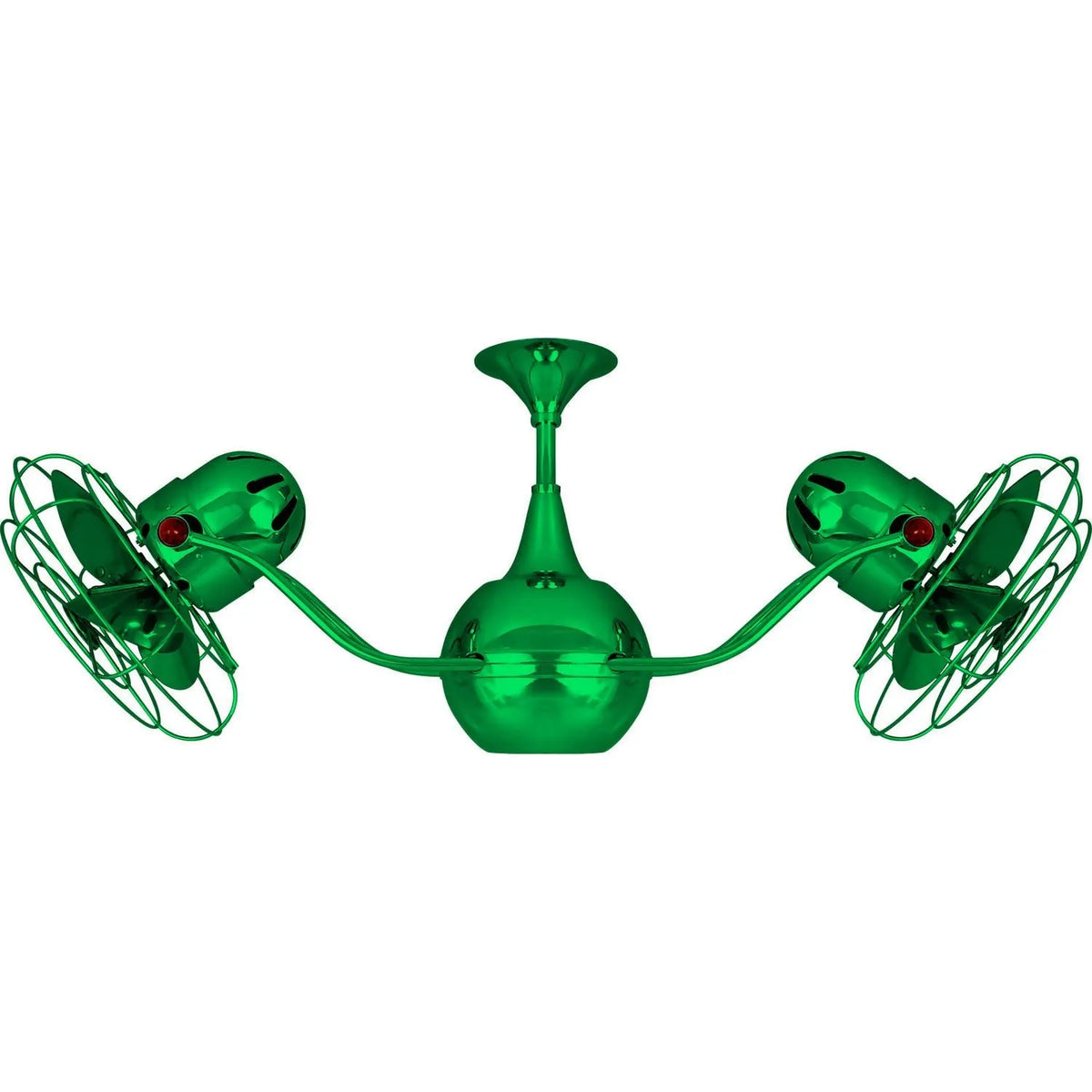 Matthews Fan Company - VB-GREEN-MTL - 42"Ceiling Fan - Vent-Bettina - Green