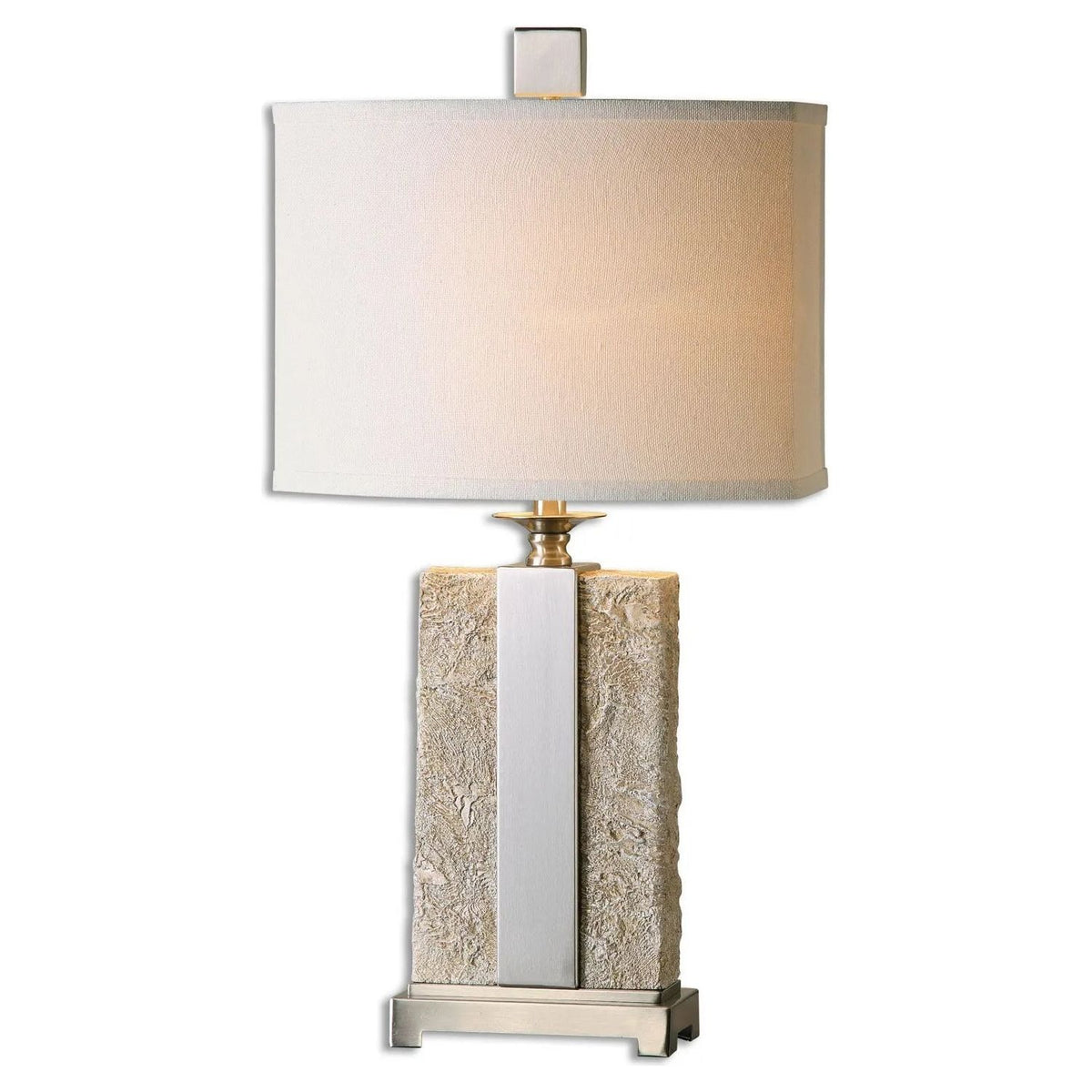 Uttermost - 26508-1 - One Light Table Lamp - Bonea - Brushed Nickel