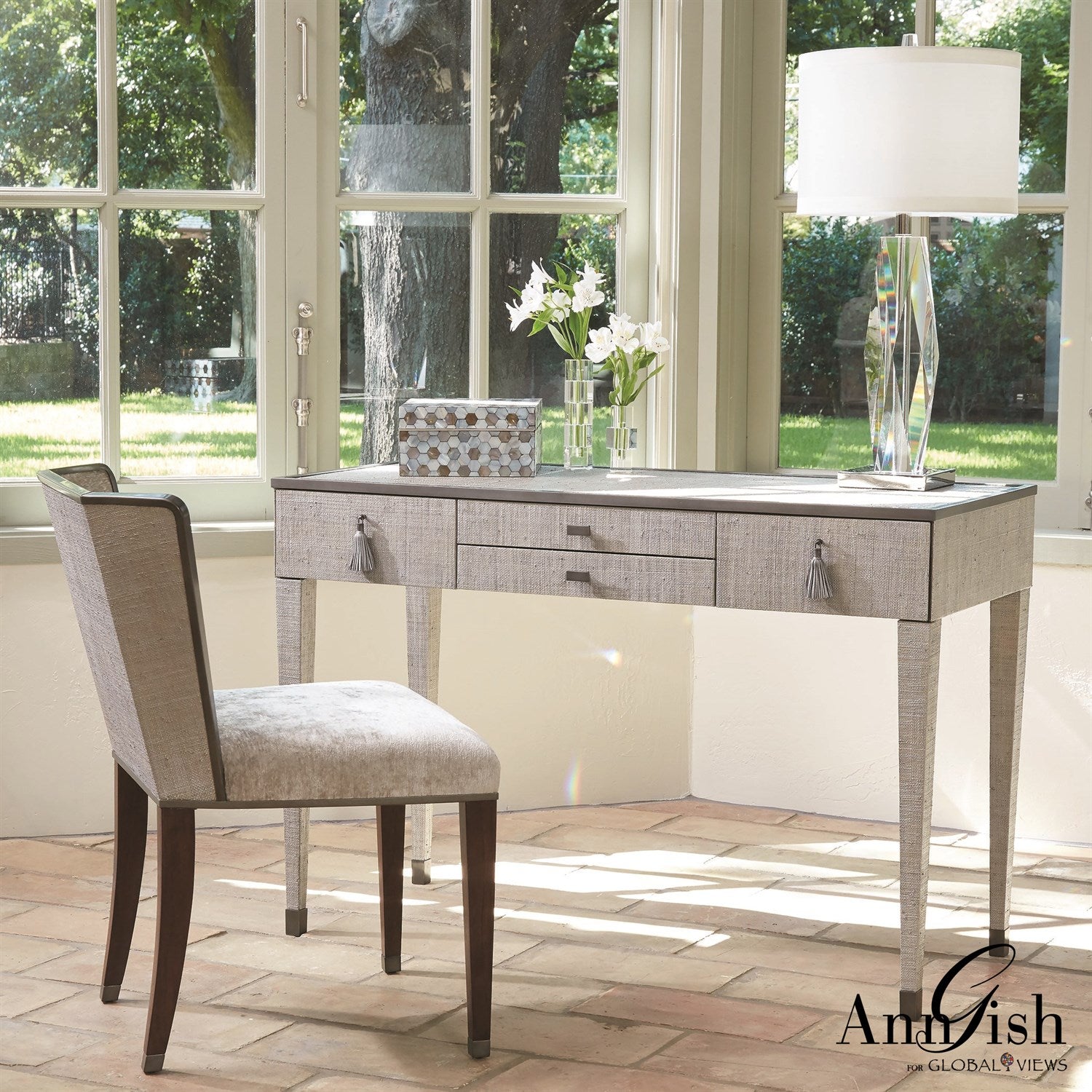 Argento Vanity Desk