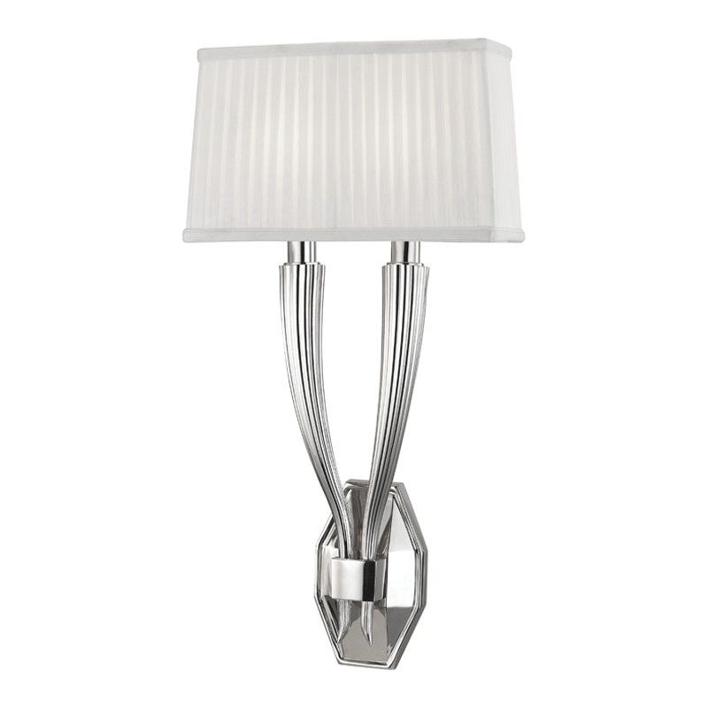 Hudson Valley Canada - 3862-PN - Two Light Wall Sconce - Erie - Polished Nickel