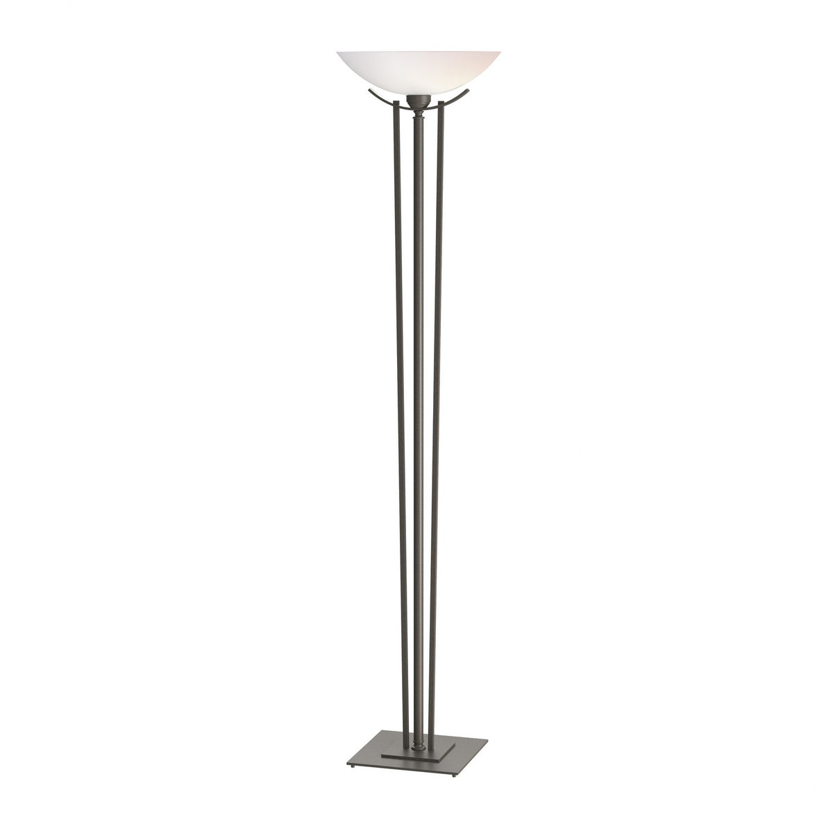 Hubbardton Forge - 249642-SKT-07-GG0024 - One Light Torchiere - Taper - Dark Smoke