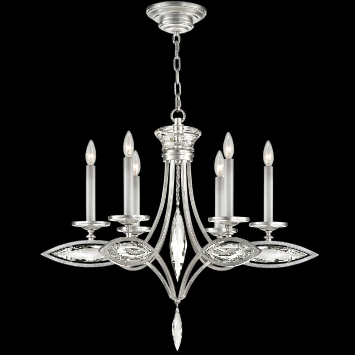 Marquise 29-Inch Six Light Chandelier