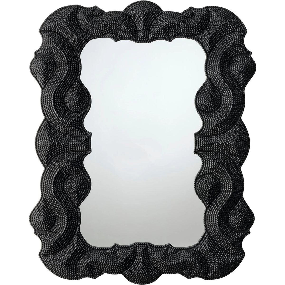 Jamie Young Company - 6BARO-MIBK - Baroque Mirror - Baroque - Black