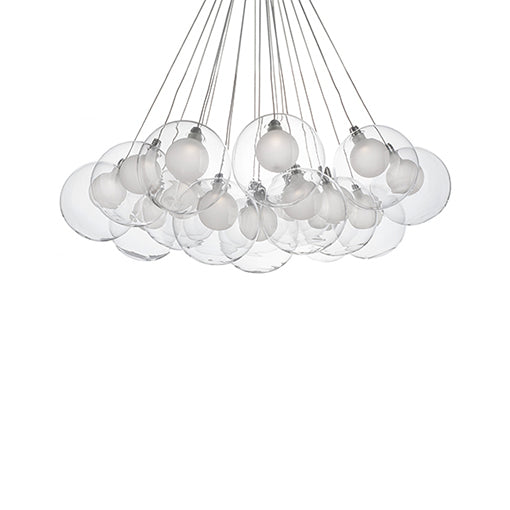 Kuzco Canada - CH3128 - LED Chandelier - Bolla - Chrome