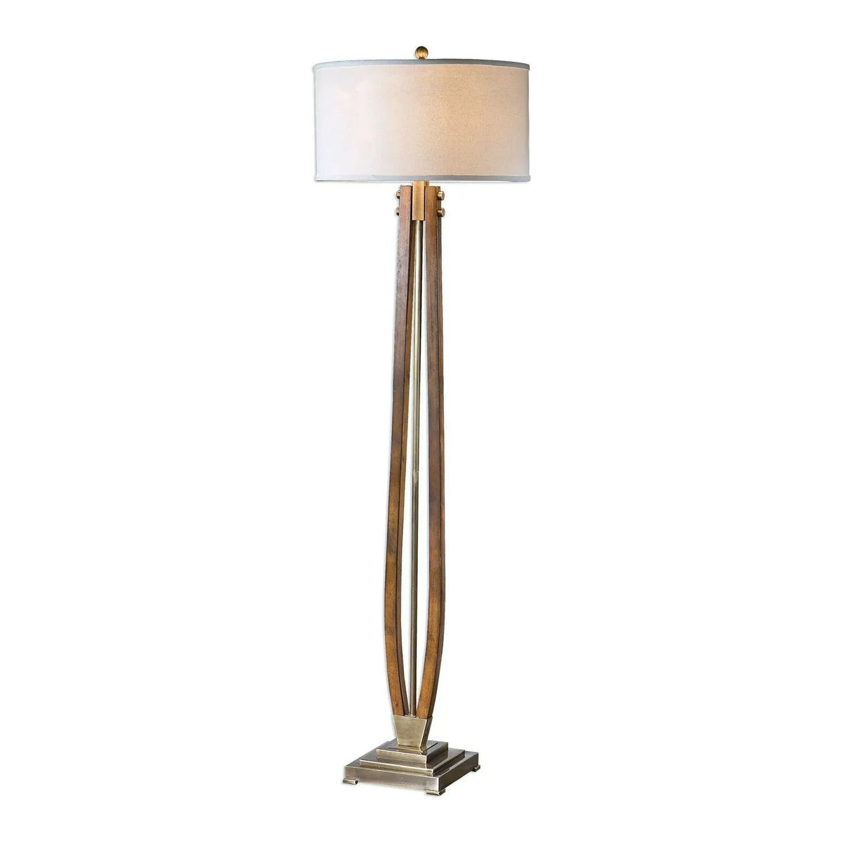 Uttermost - 28105 - One Light Floor Lamp - Boydton - Brushed Coffee Bronze Iron