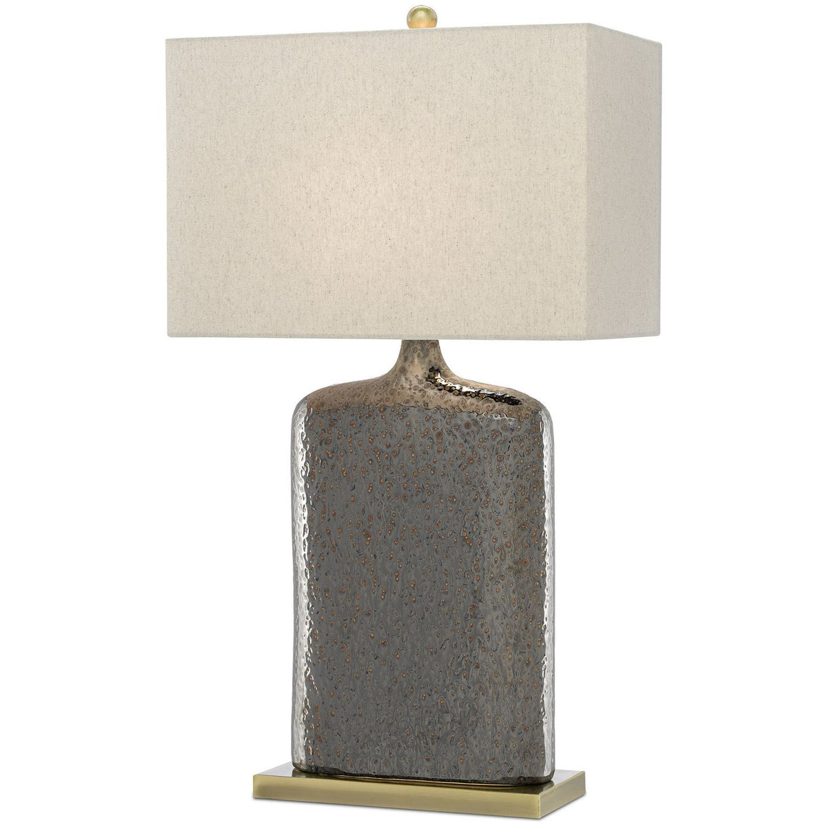 Currey and Company - 6000-0094 - One Light Table Lamp - Musing - Rustic Metallic Bronze