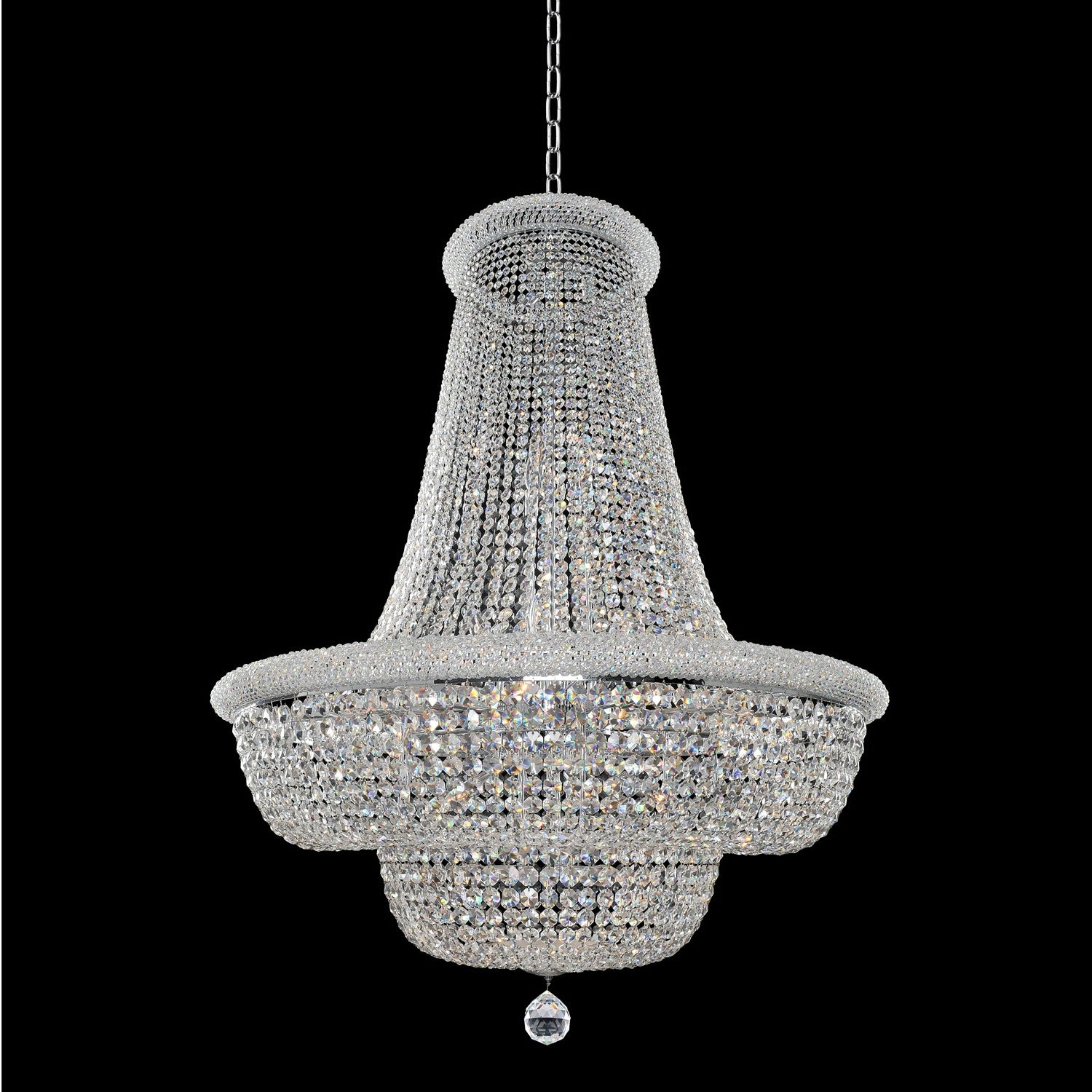 Allegri - 020973-010-FR001 - 33 Light Pendant - Napoli - Chrome