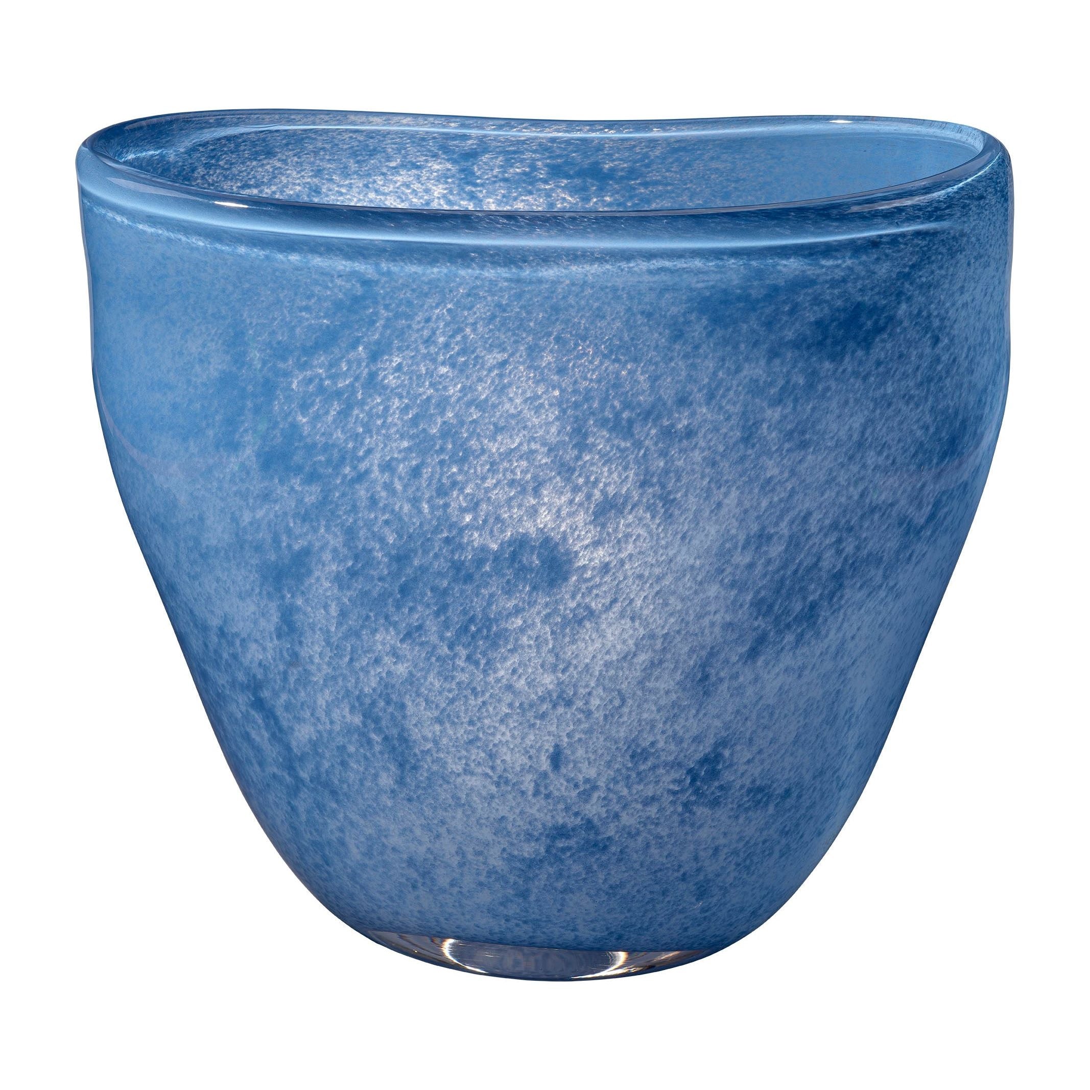 Jamie Young Company - 7PUDD-VABL - Puddle Vase - Plunge - Blue