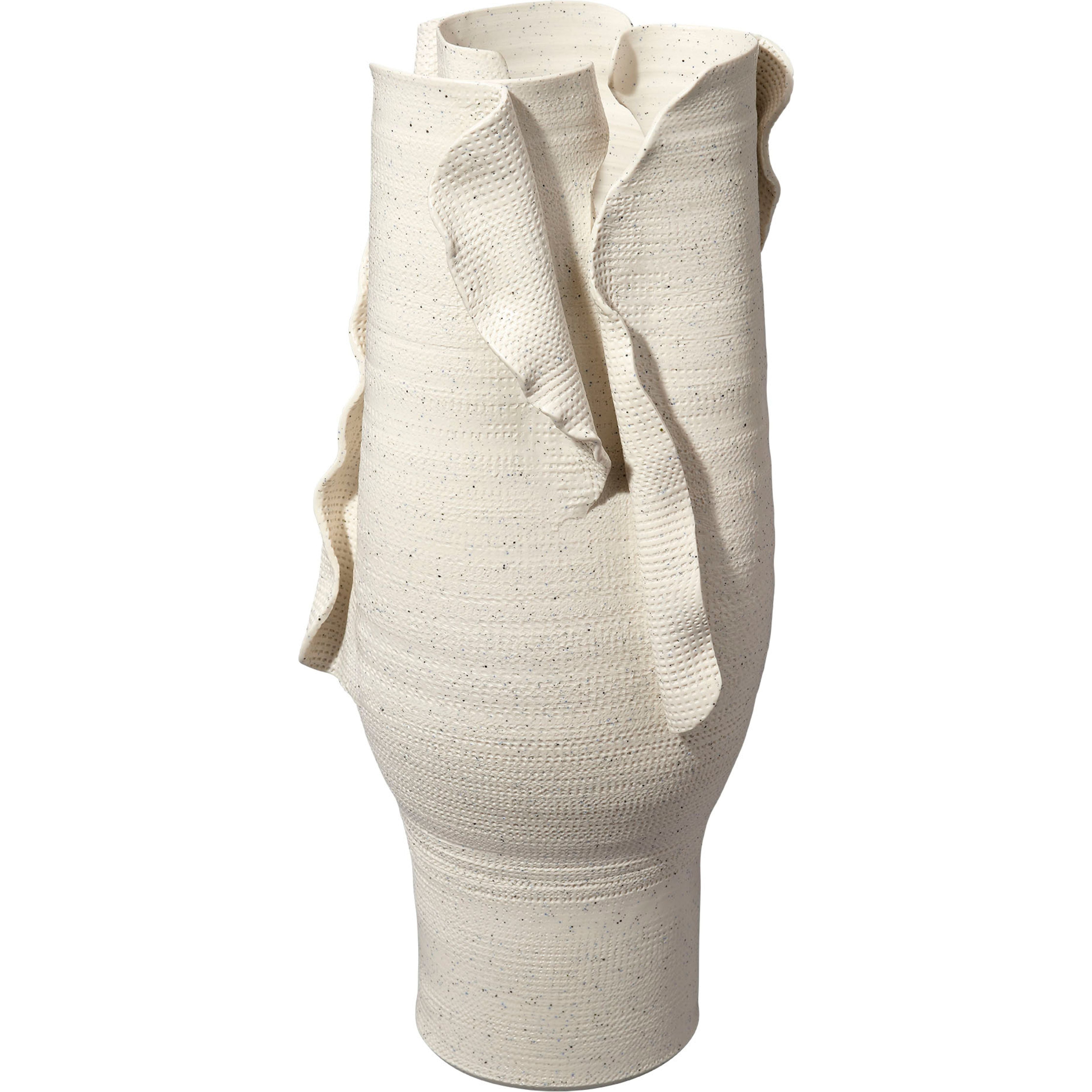 Jamie Young Company - 7SEVE-VEWH - Severed Tall Vessel - Severed - White