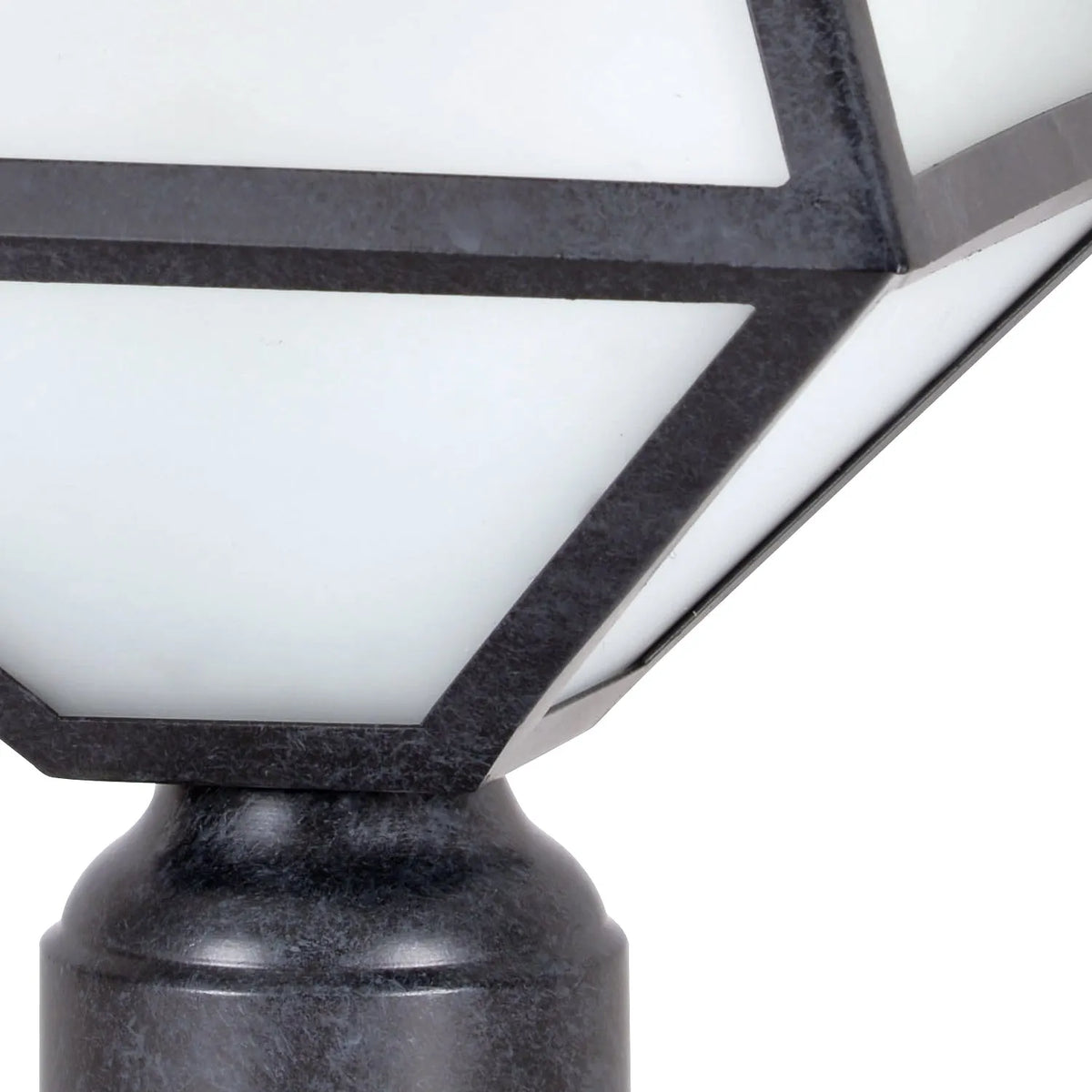 Glacier One Light Outdoor Lantern Post