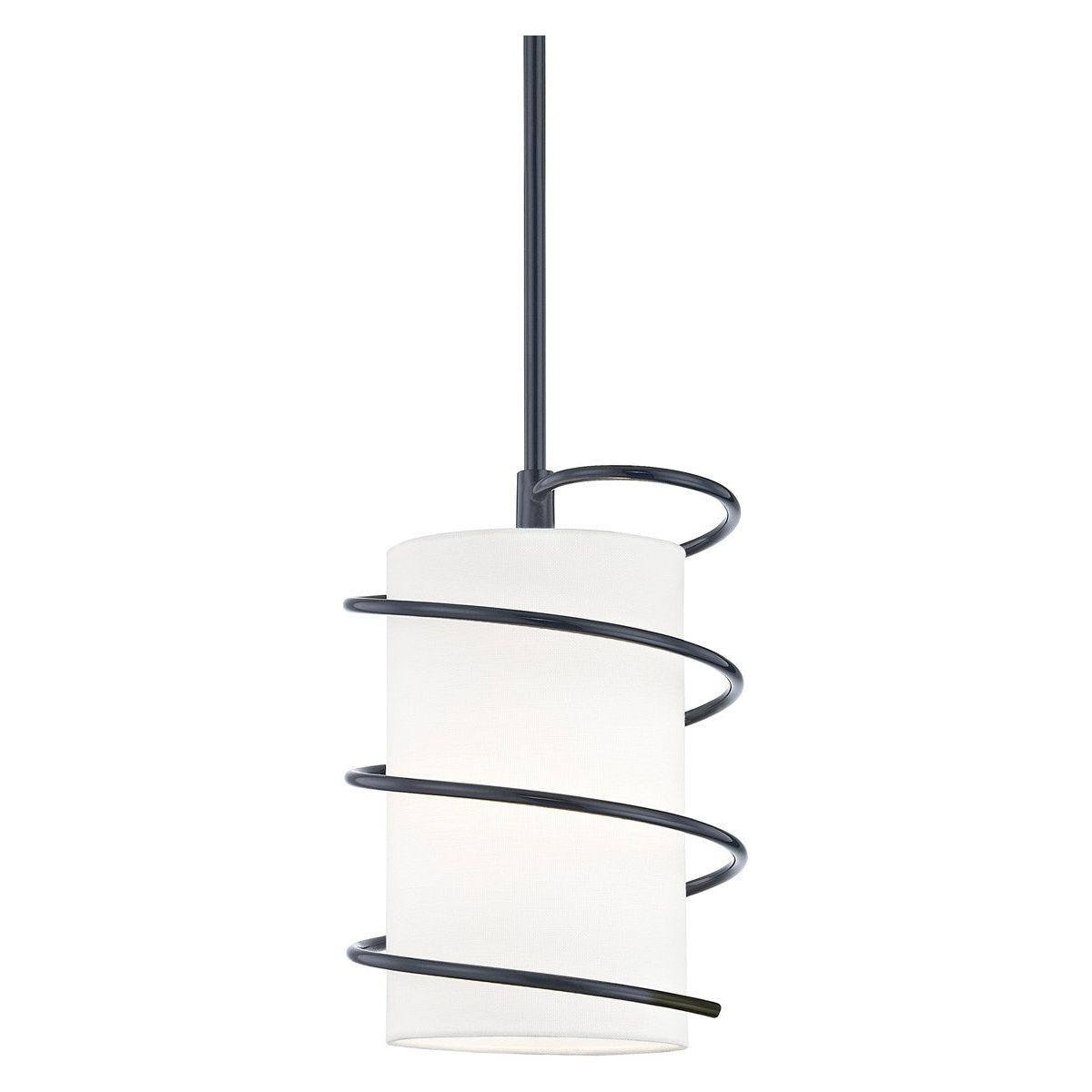 Mitzi - H237701S-NVY - One Light Pendant - Carly - Navy