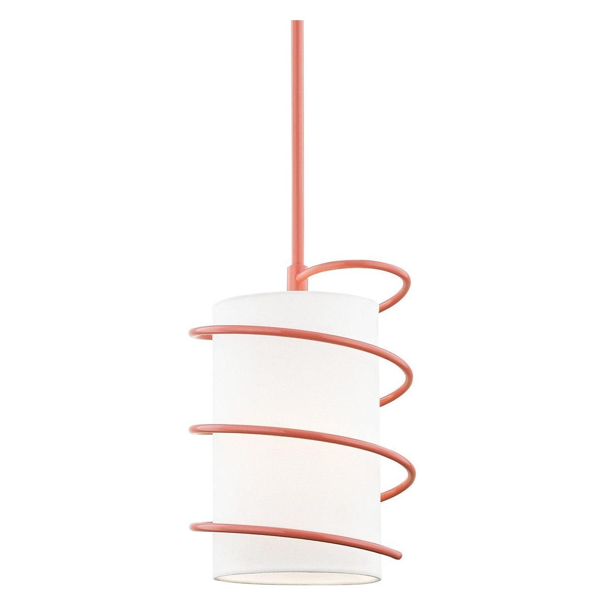 Mitzi - H237701S-PK - One Light Pendant - Carly - Pink