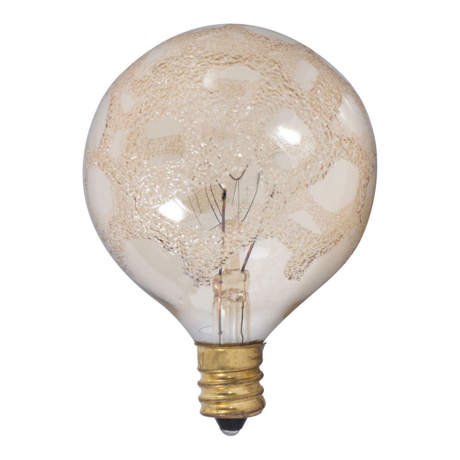 Bulbrite - 144024 - Light Bulb - Crystal - Amber Marble