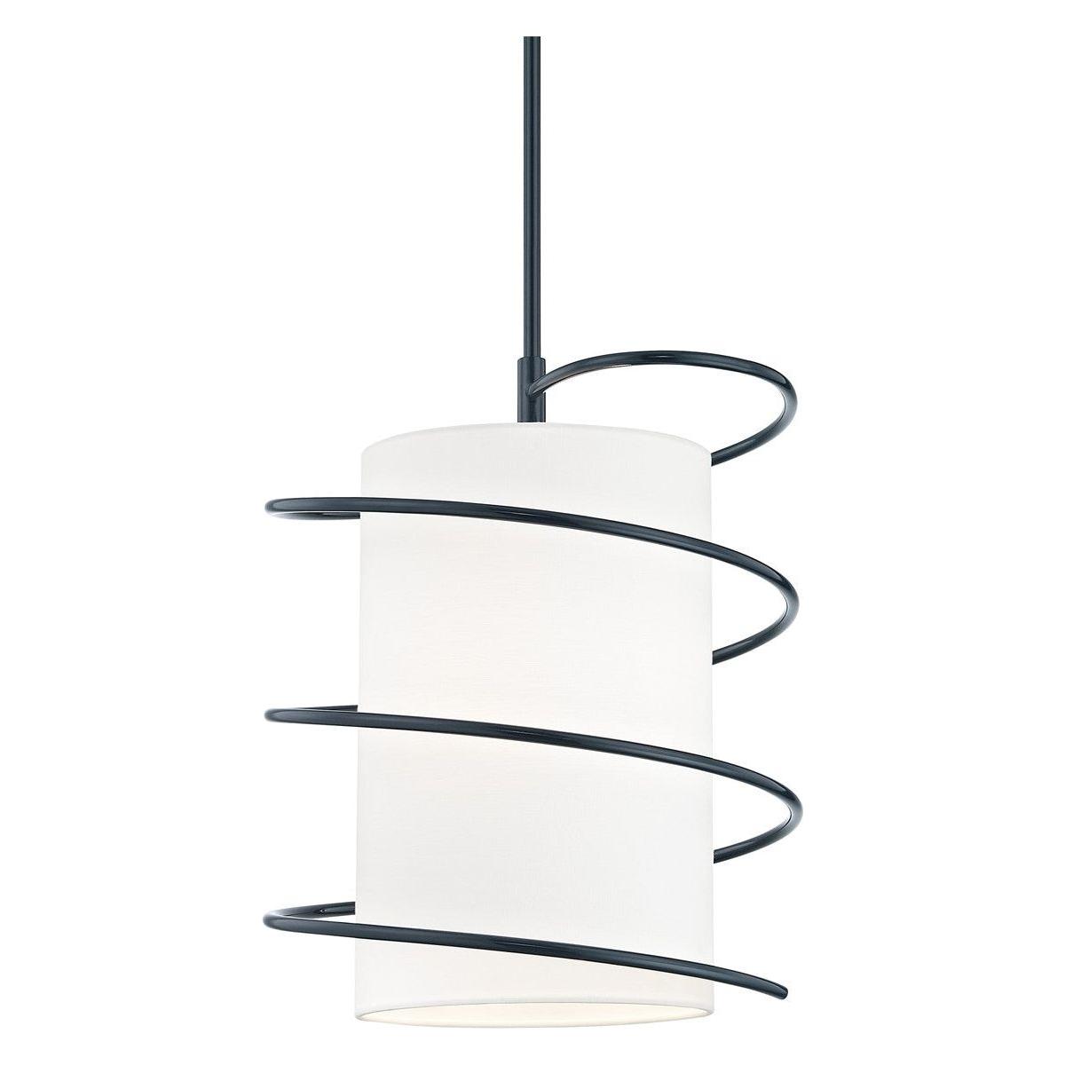 Mitzi - H237701L-NVY - One Light Pendant - Carly - Navy