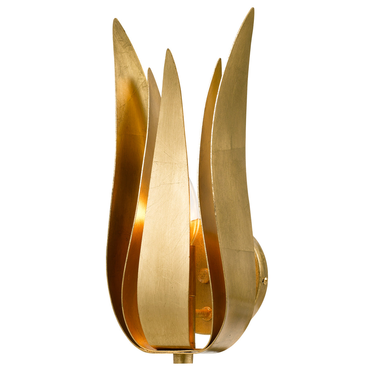 Crystorama - 511-GA - One Light Wall Sconce - Broche - Antique Gold