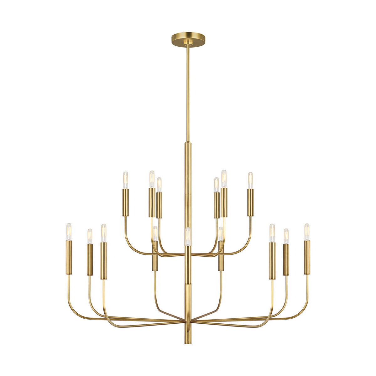 Visual Comfort Studio Canada - EC10015BBS - 15 Light Chandelier - Brianna - Burnished Brass