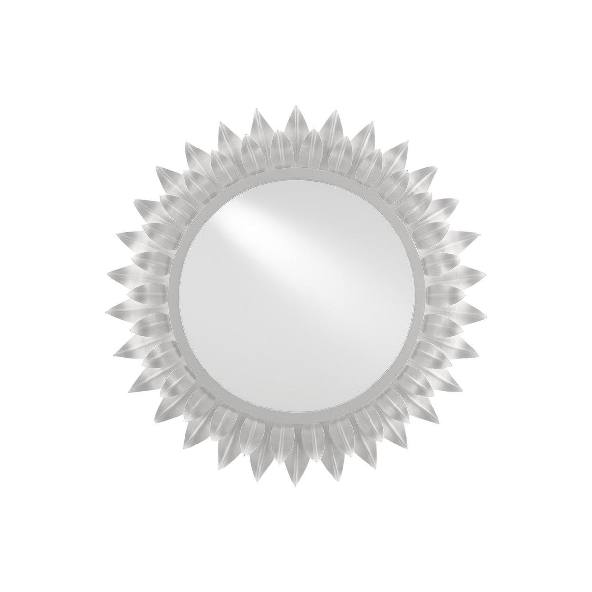 Currey and Company - 1000-0048 - Mirror - August - White Gesso/Mirror