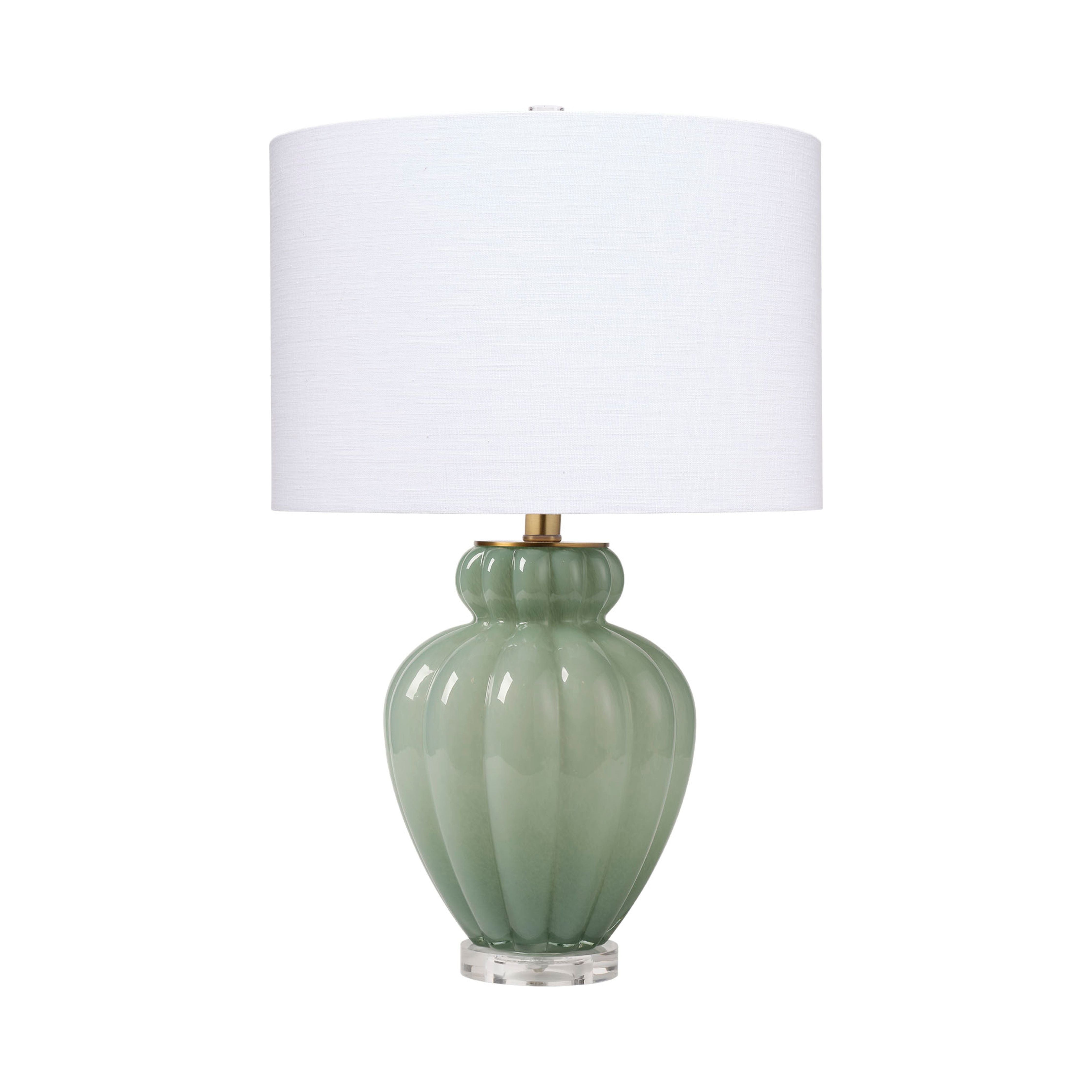 Jamie Young Company - 9AGNESTLCEDR - Agnes Table Lamp - Agnes - Green