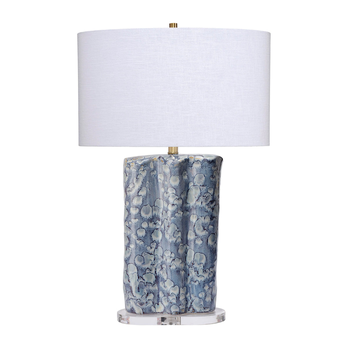 Jamie Young Company - 9FLURRYTLBL - Flurry Table Lamp - Flurry - Blue