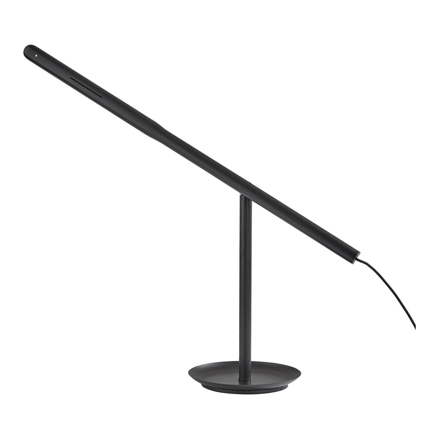 Adesso Home - AD9112-01 - LED Desk Lamp - Gravity - Black Ash Wood