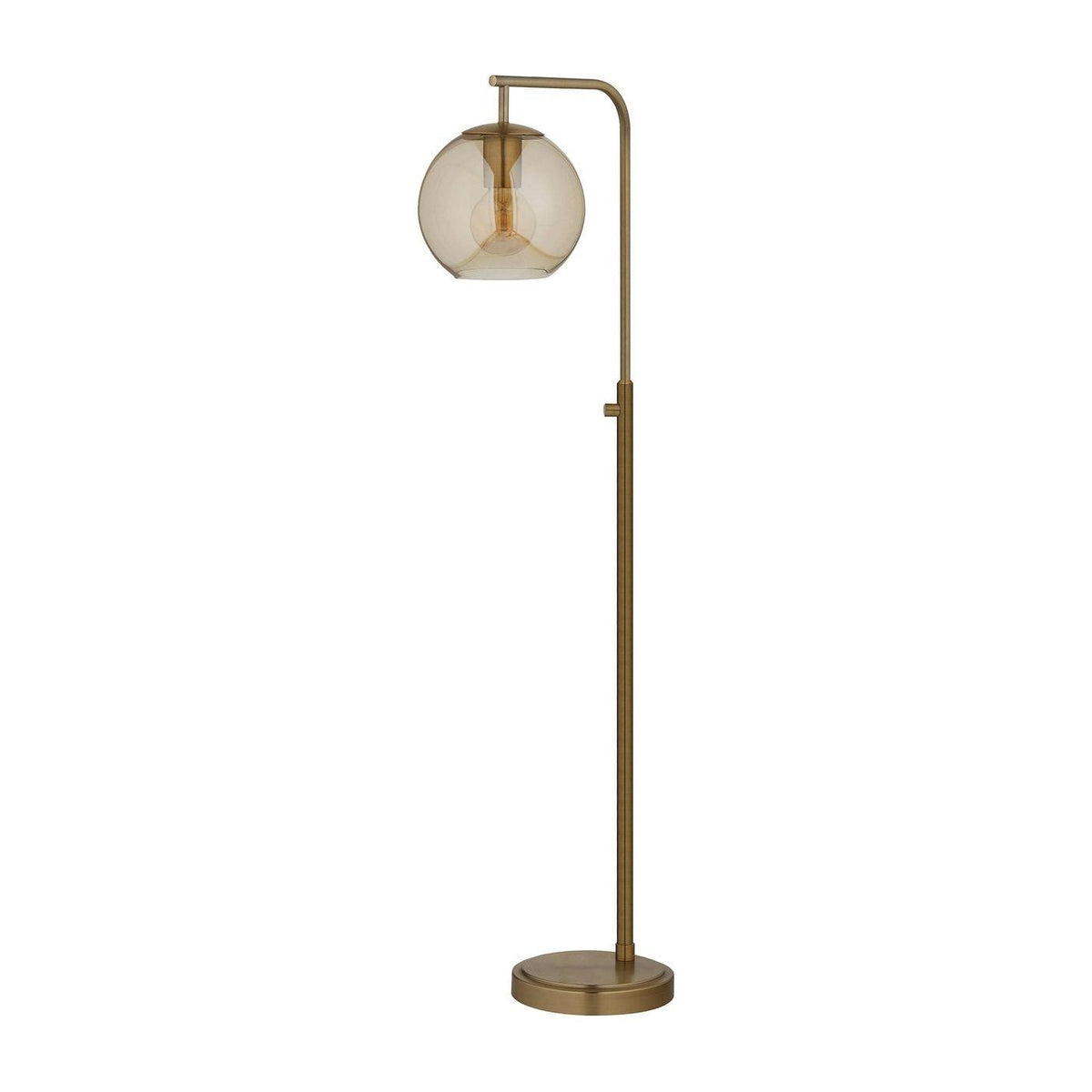 Adesso Home - AF47013 - Floor Lamp - Globe - Antique Brass