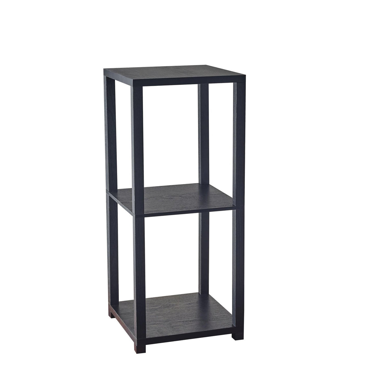 Adesso Home - AR3510-01 - Pedestal - Lawrence - Black Wood Pvc Veneer