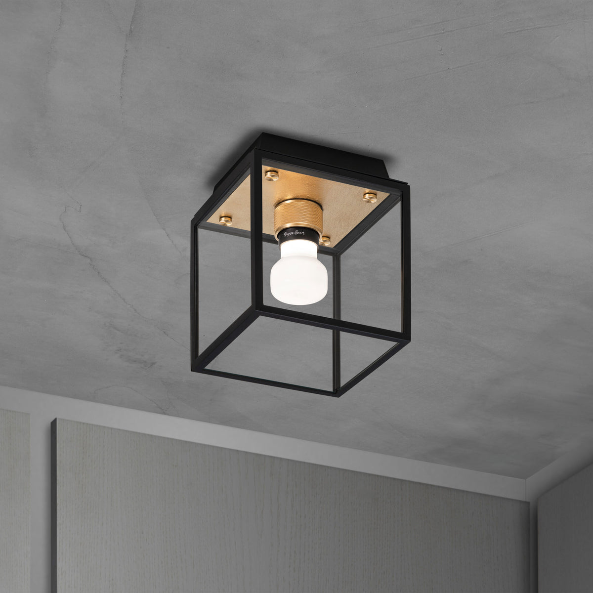 Buster + Punch - NCA-14682 - Caged Wet Ceiling Light - Caged Wet - Brass 