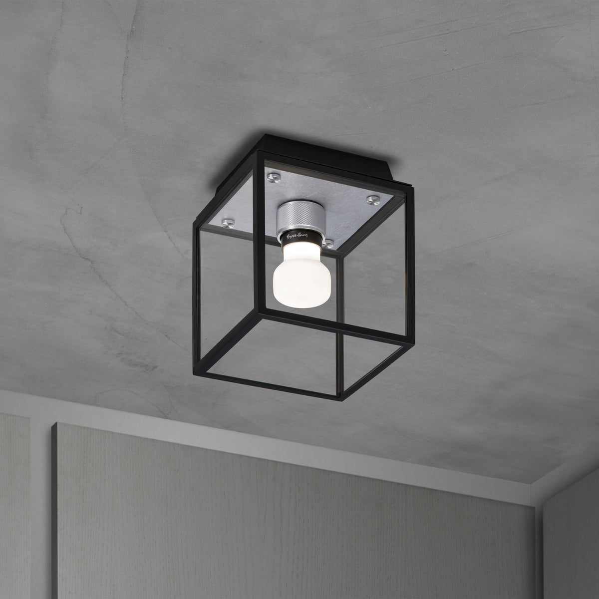 Buster + Punch - NCA-02683 - Caged Wet Ceiling Light - Caged Wet - Steel