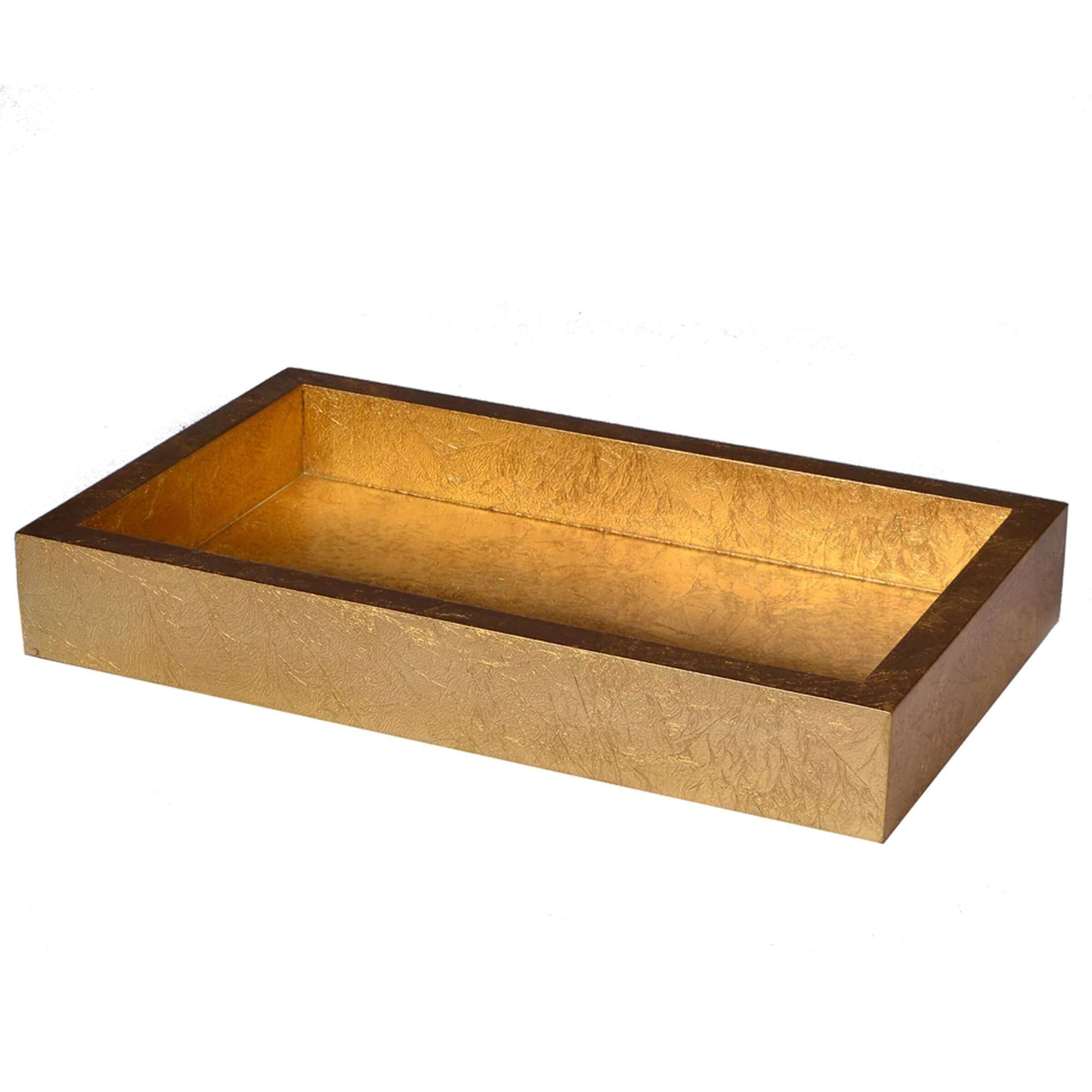 Mike + Ally - EOS Gold Vanity tray - 32094G - Gold - 