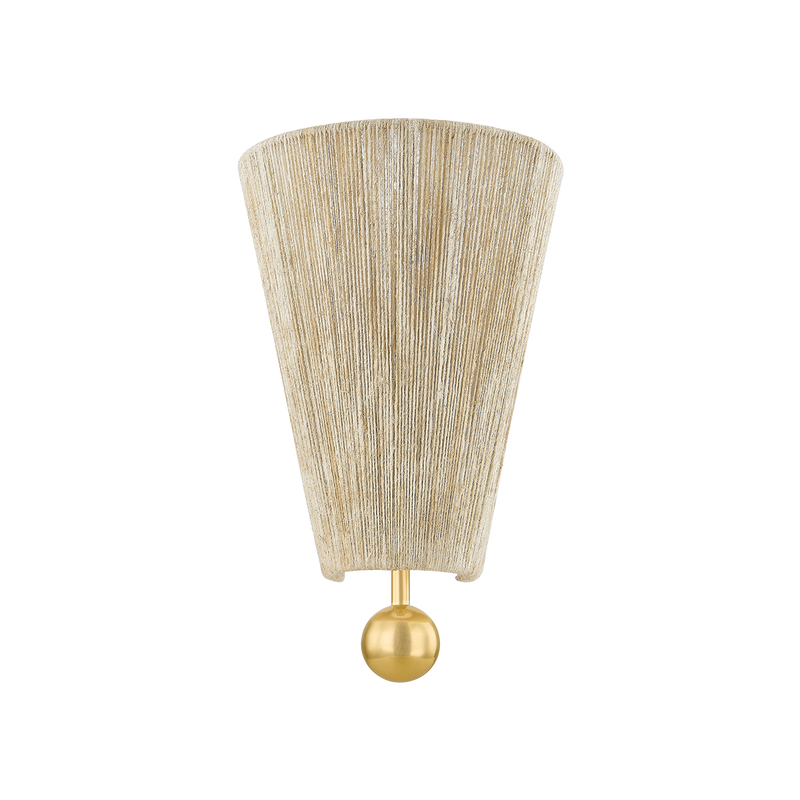Mitzi - H682101-AGB - One Light Wall Sconce - Song - Aged Brass