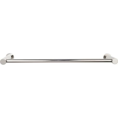 Top Knobs - HOP6PN - Hopewell Bath Towel Bar - Hopewell - Polished Nickel