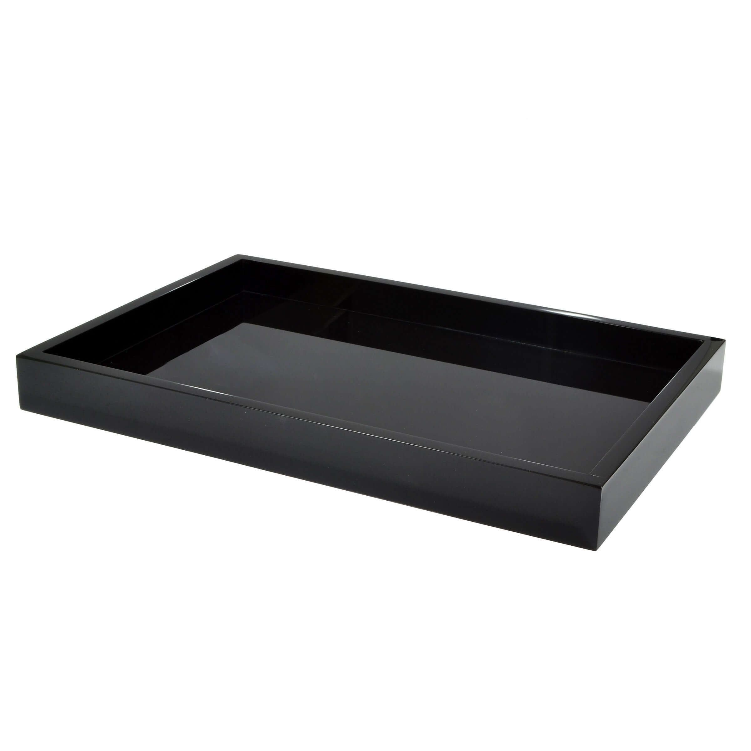 Mike + Ally - Ice Black Large Vanity tray - 31517 - Black - 