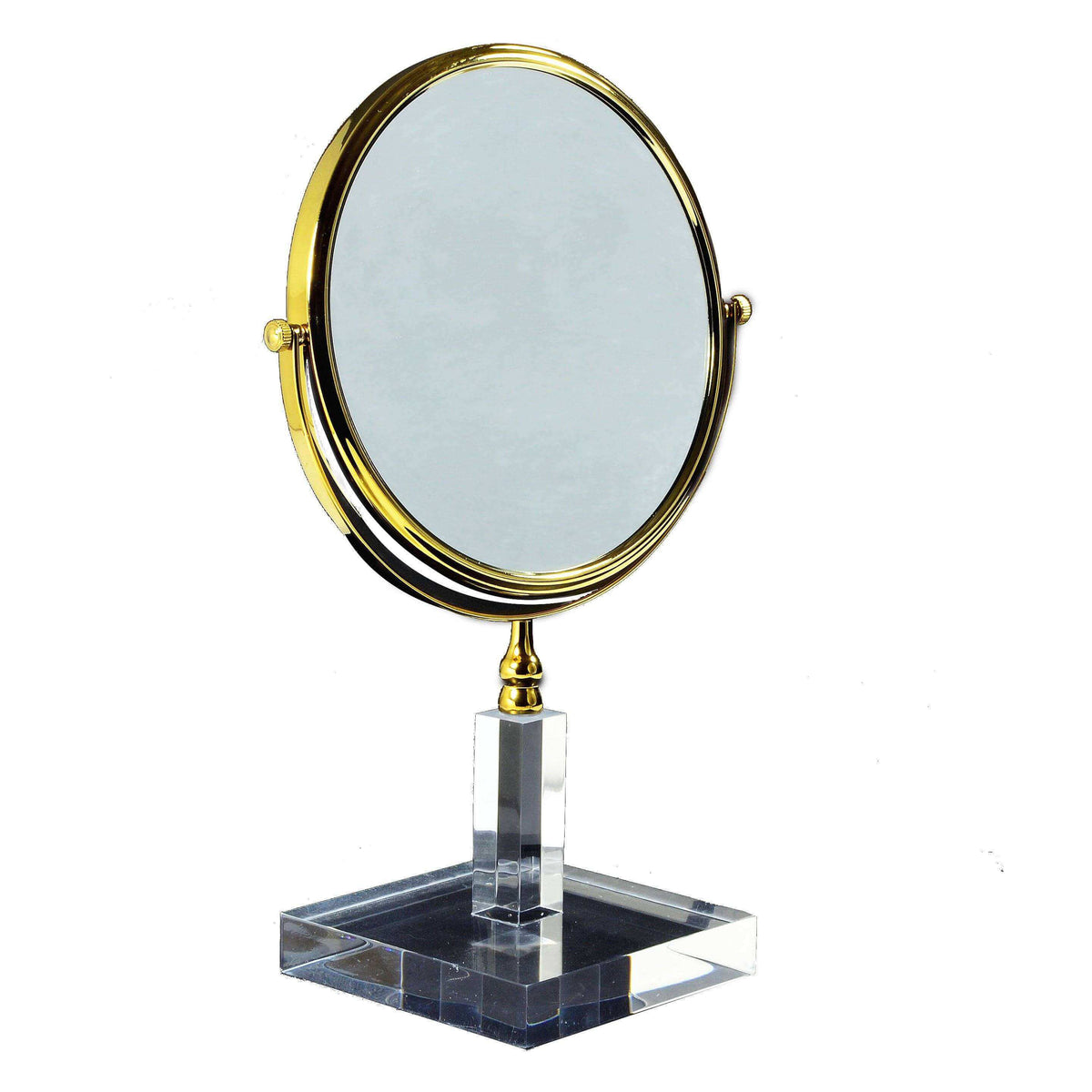 Mike + Ally - Solid 3X Magnifying Mirror - 31306 - Clear - 