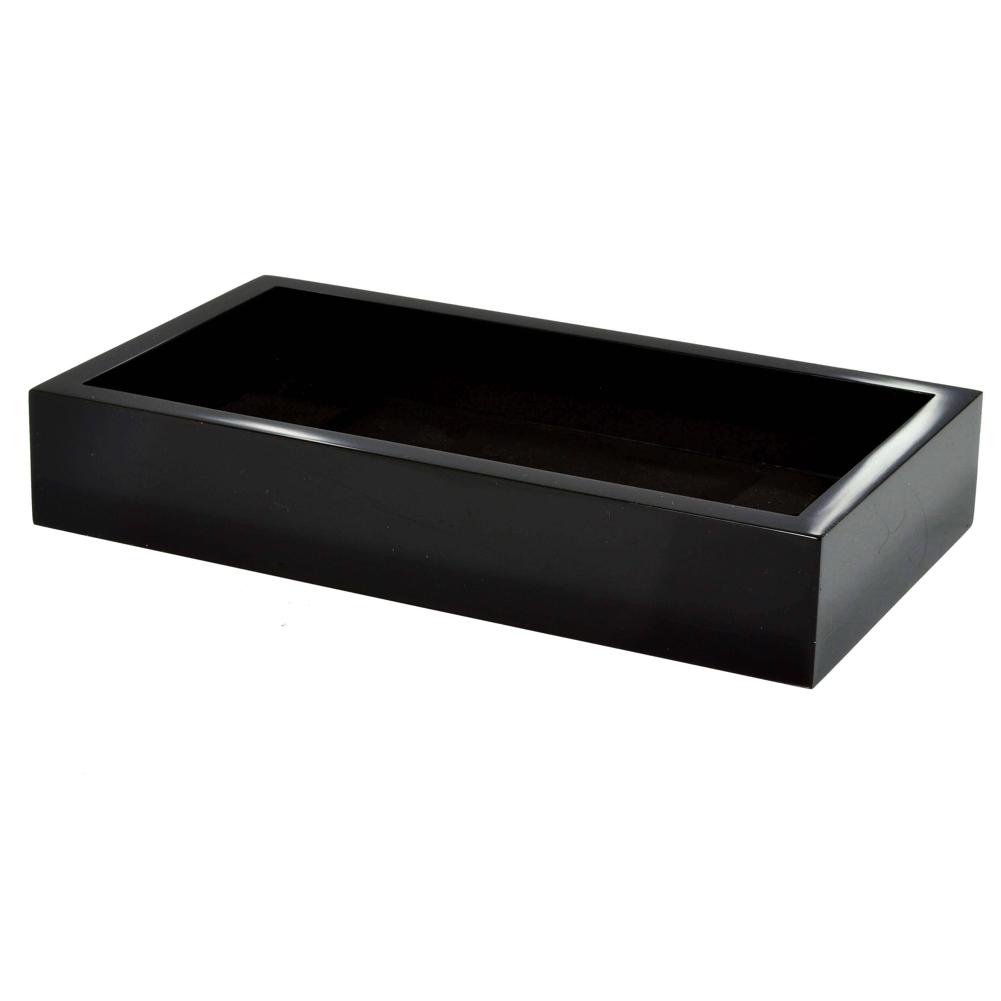 Mike + Ally - Ice Black Vanity tray - 31535 - Black - 