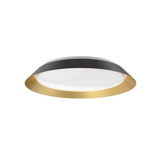 Kuzco Lighting - FM43419-BK/GD-5CCT - LED Flush Mount - Jasper - Black/Gold