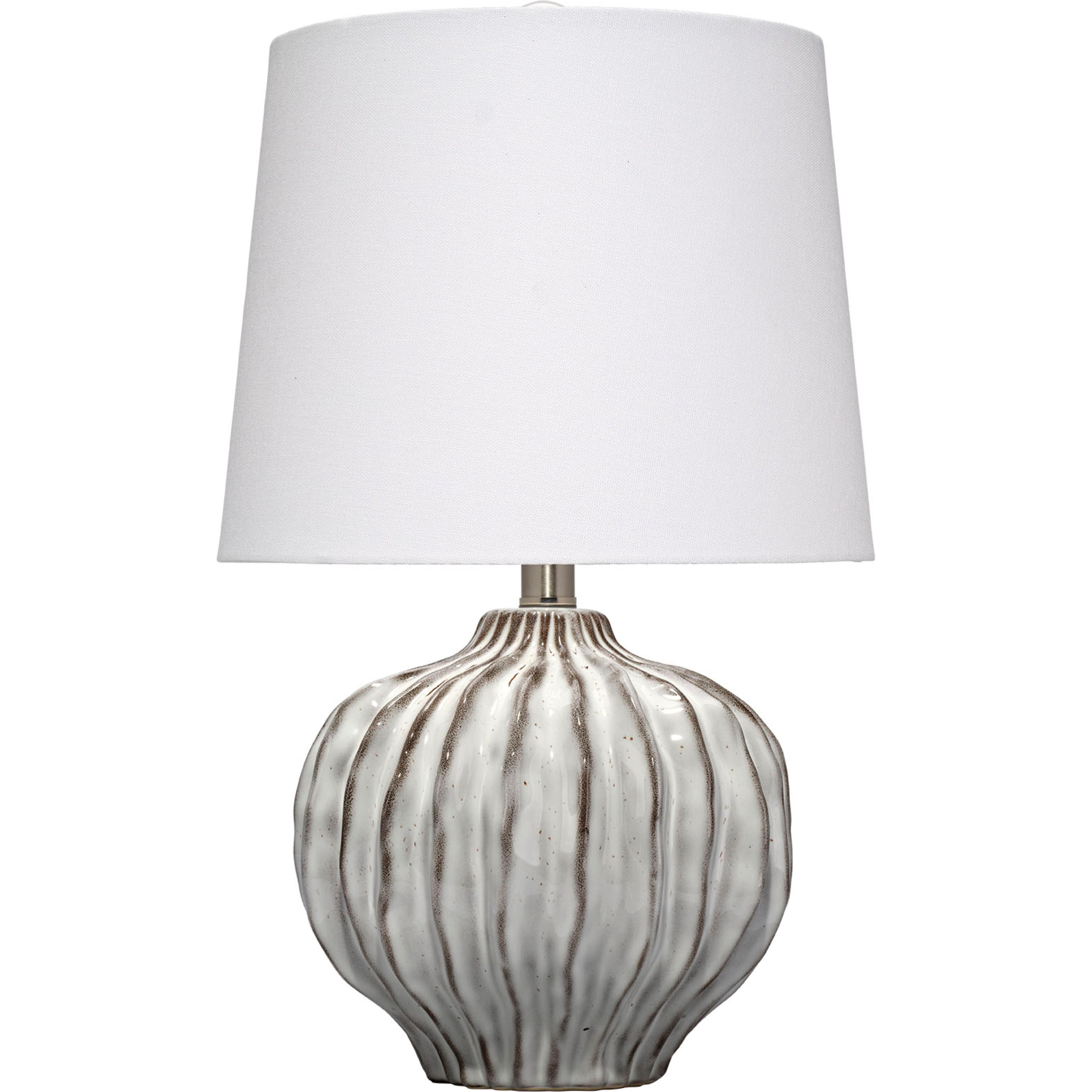 Jamie Young Company - LS9REEFTLGR - Reef Table Lamp - Reef - Grey