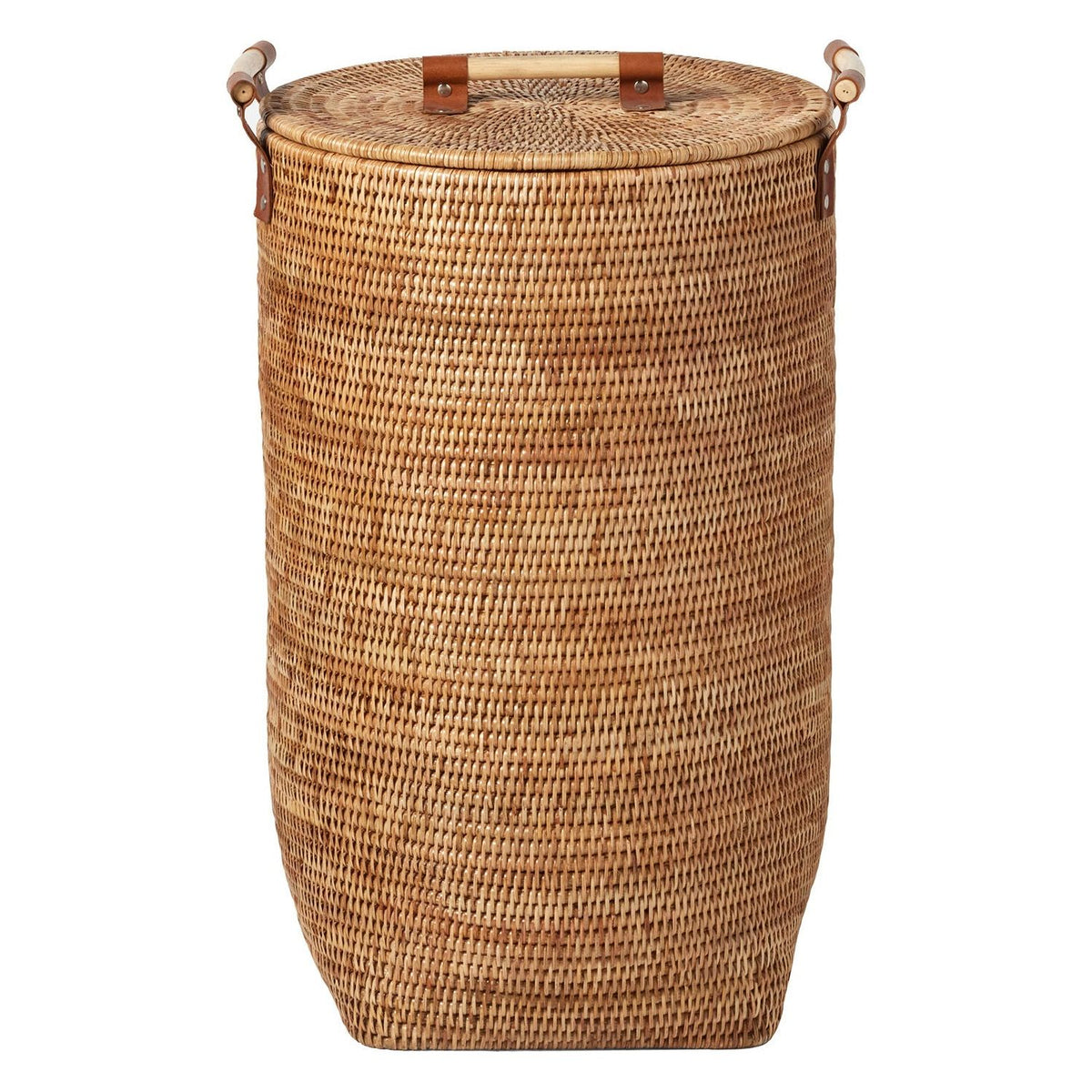 Antalya Natural Rattan Hamper