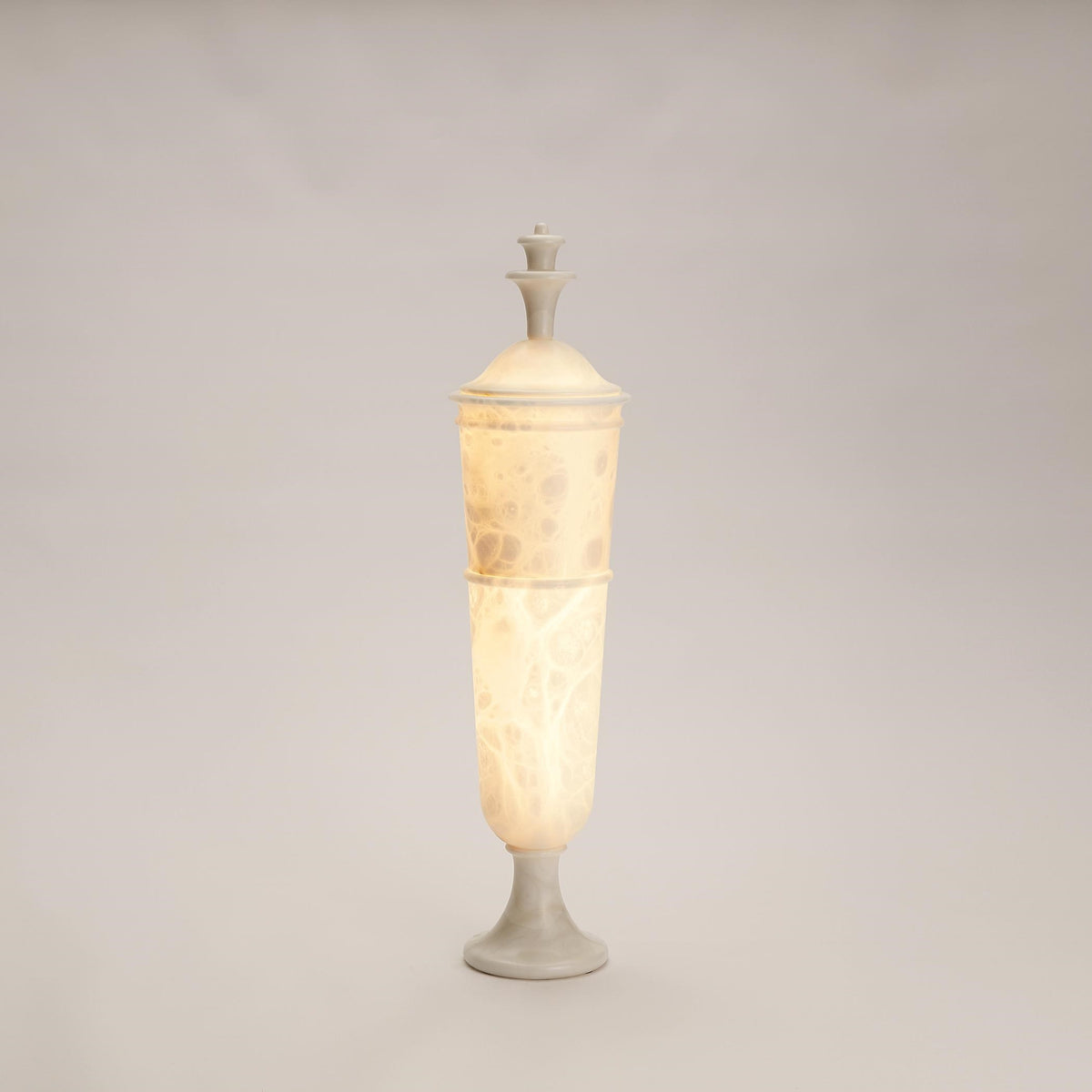 Alexander Alabaster Lighted Urn