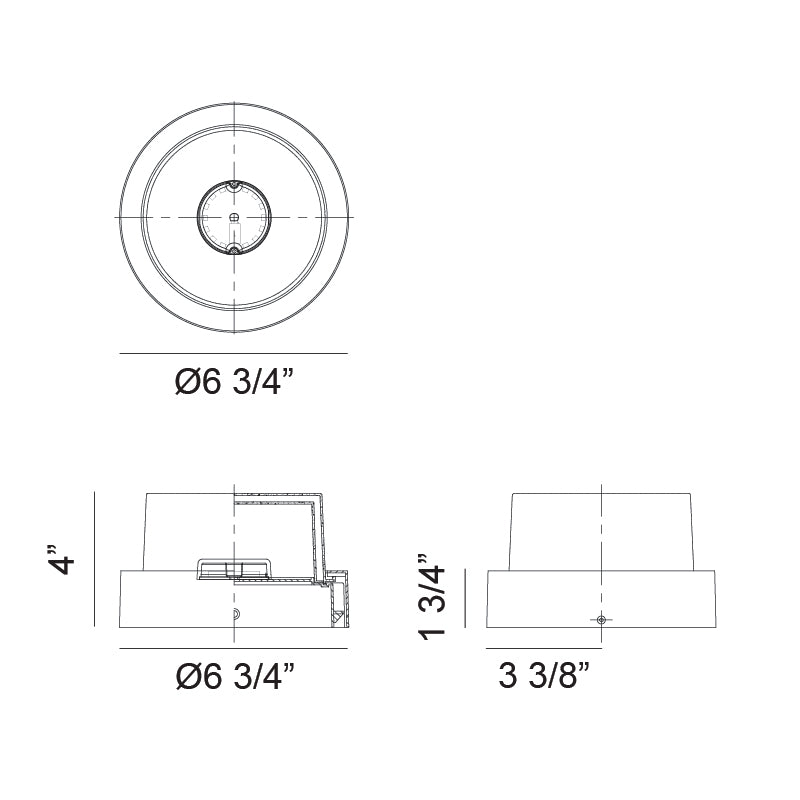 Syvana Round LED Wall Sconce