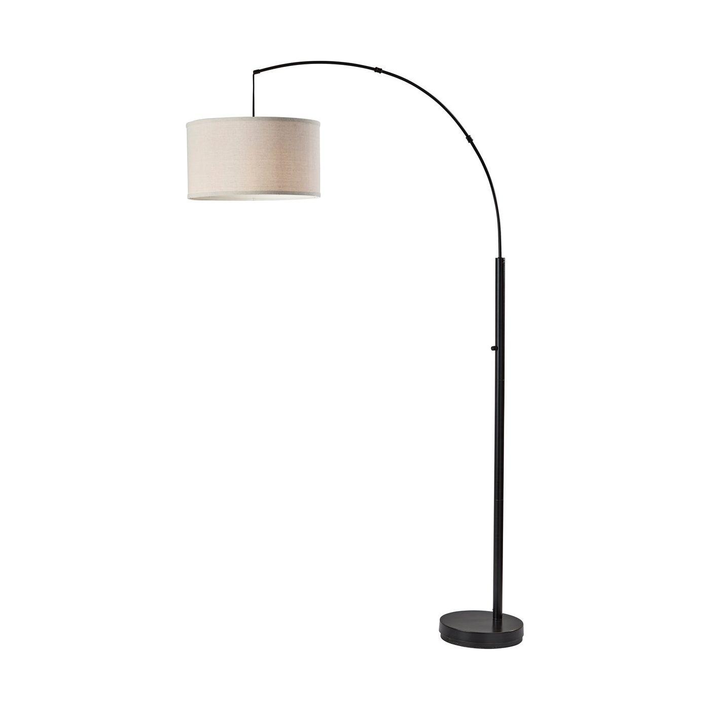 Adesso Home - SL1170-01 - Floor Lamp - Rockwell - Black