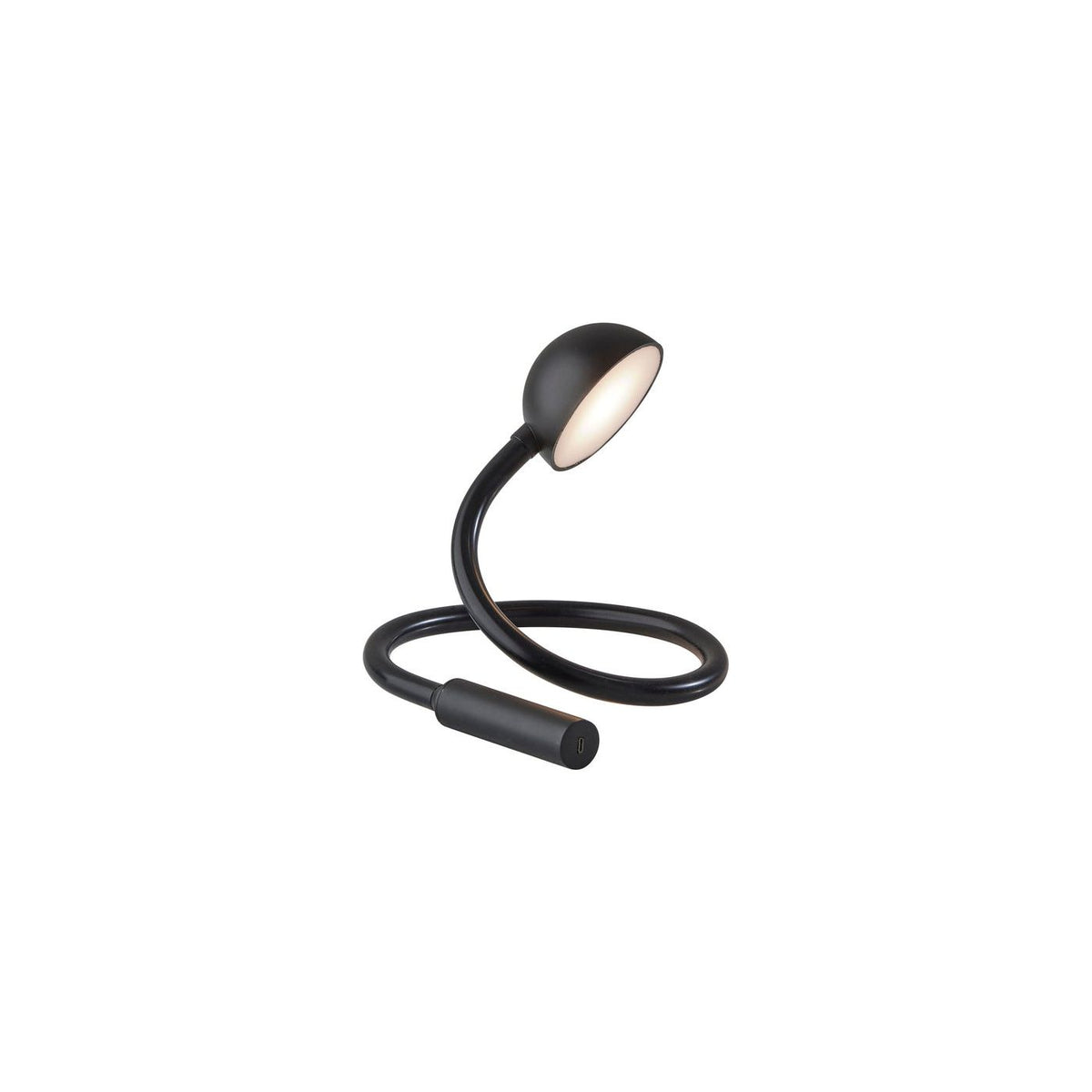 Adesso Home - SL3713-01 - LED Desk Lamp - Cobra - Black